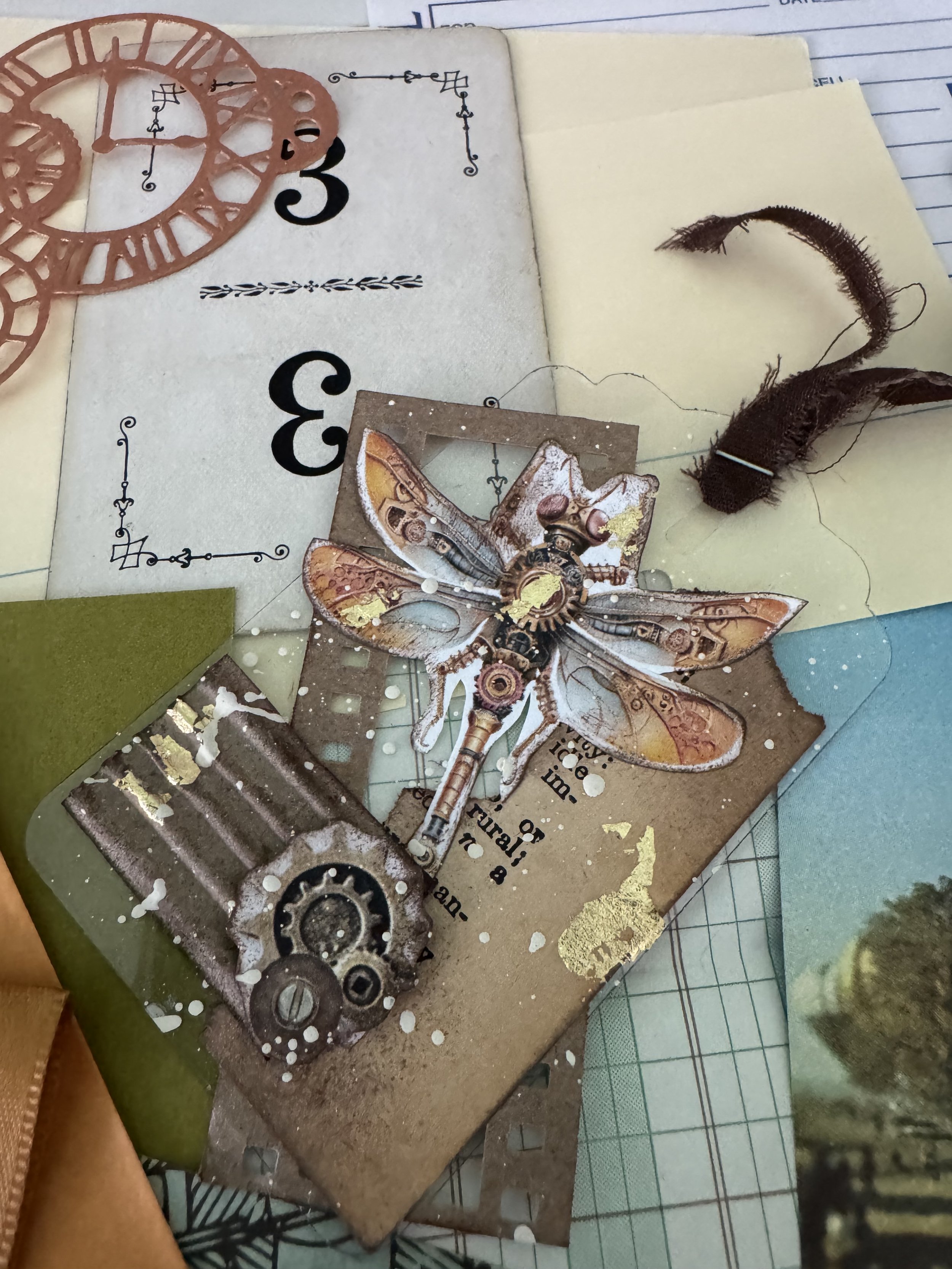 ⚙️ Clockwork Curiosities - Limited Edition Junk Journal & Paper Crafting Collection — $49.00