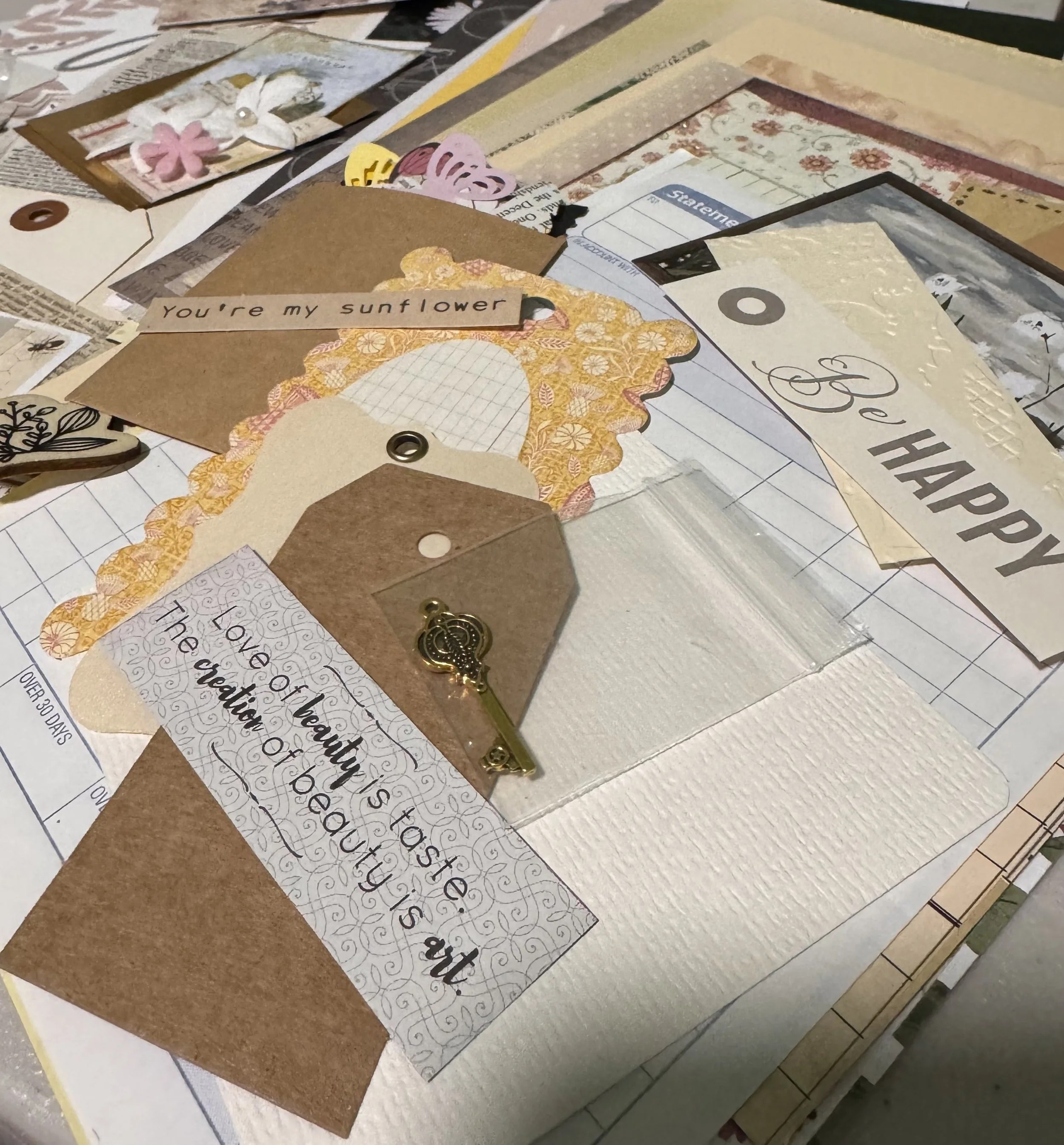 Vintage Junk Journal Kit #1