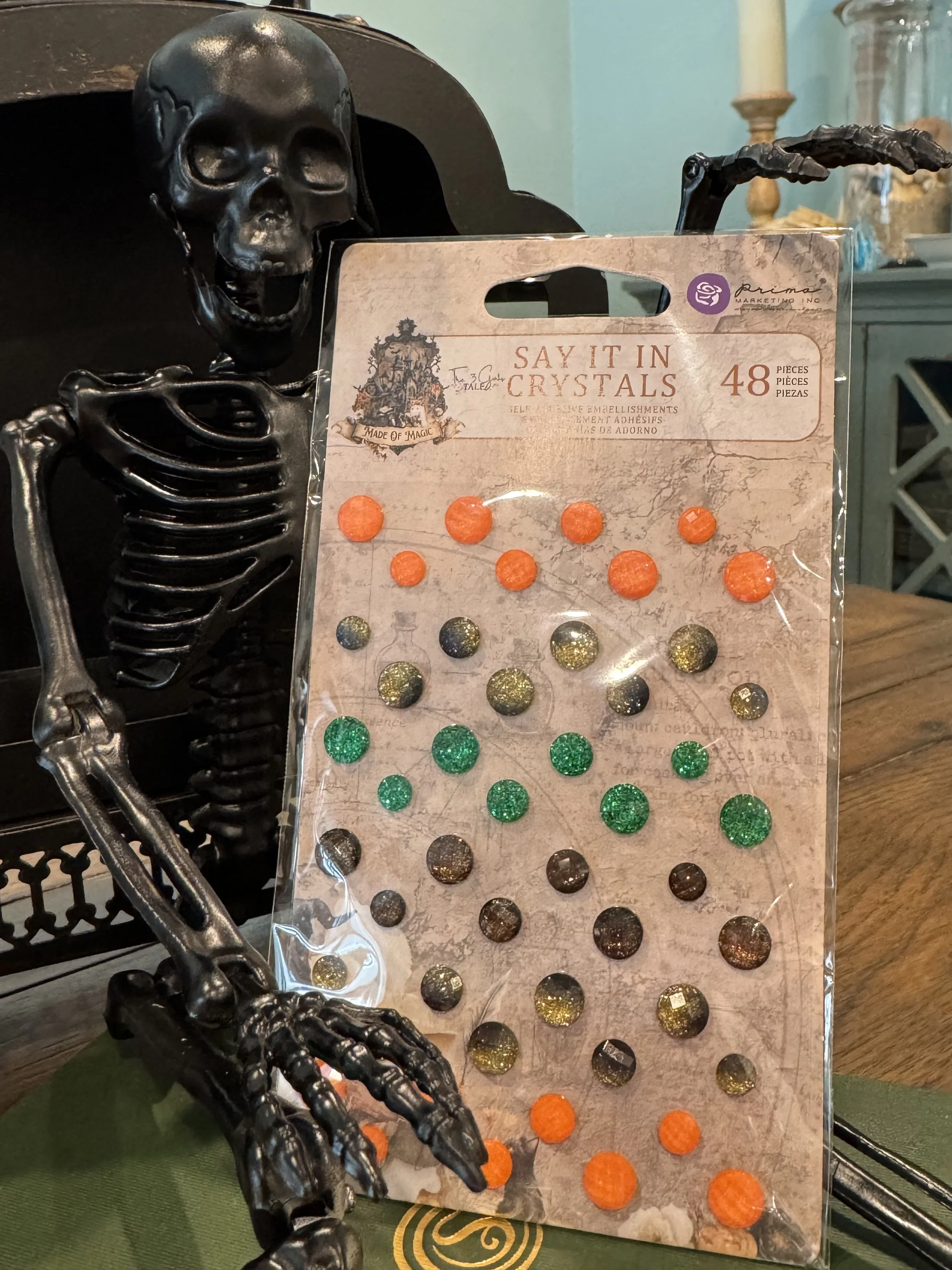 Prima Made of Magic Self-Adhesive Crystals — 48 Pieces