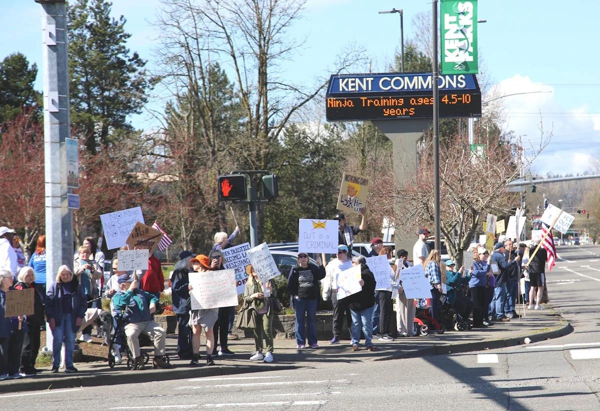 Together For Our Future protest Kent WA
