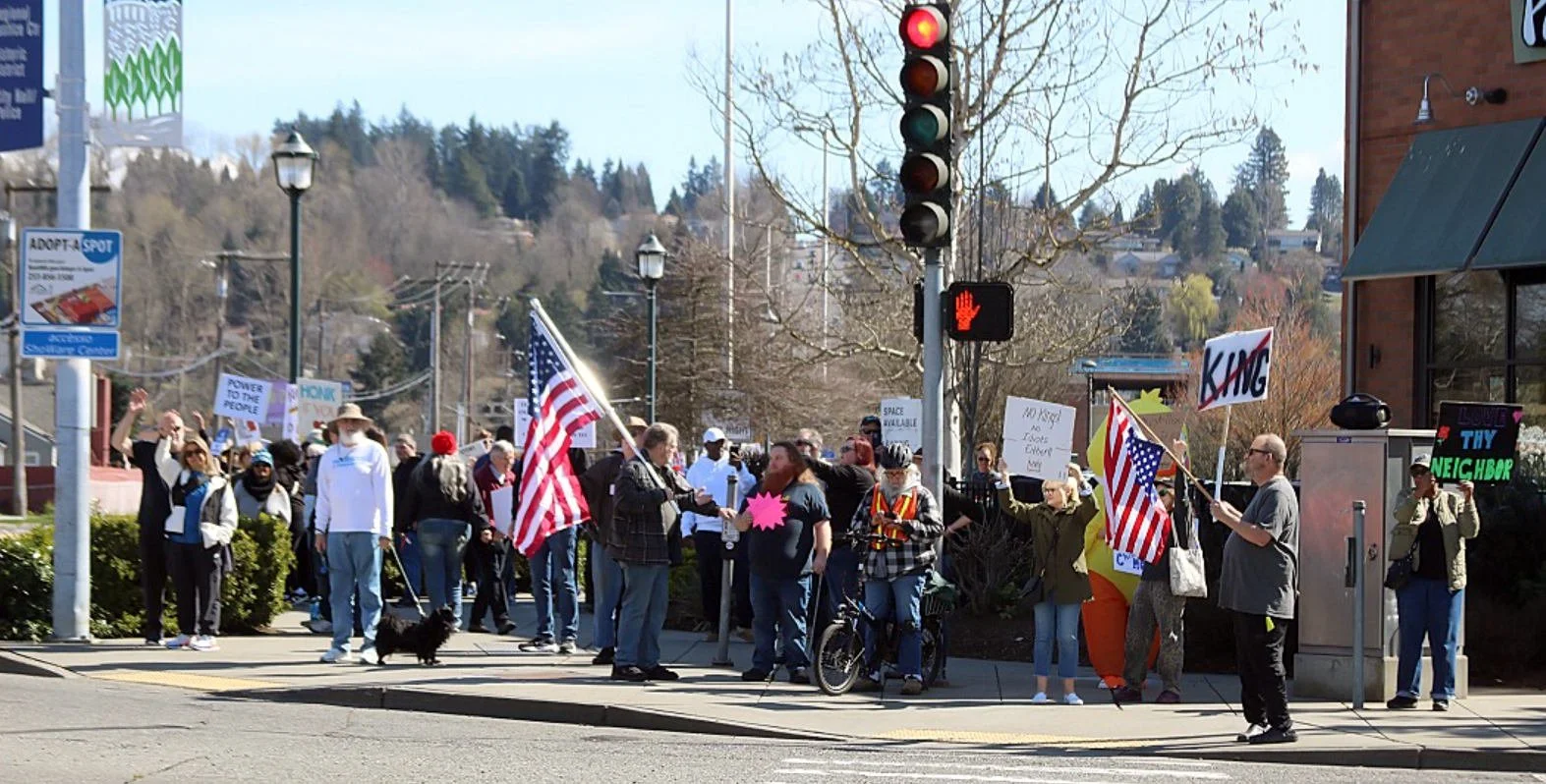 250 Years of Resistance Protest in Kent WA