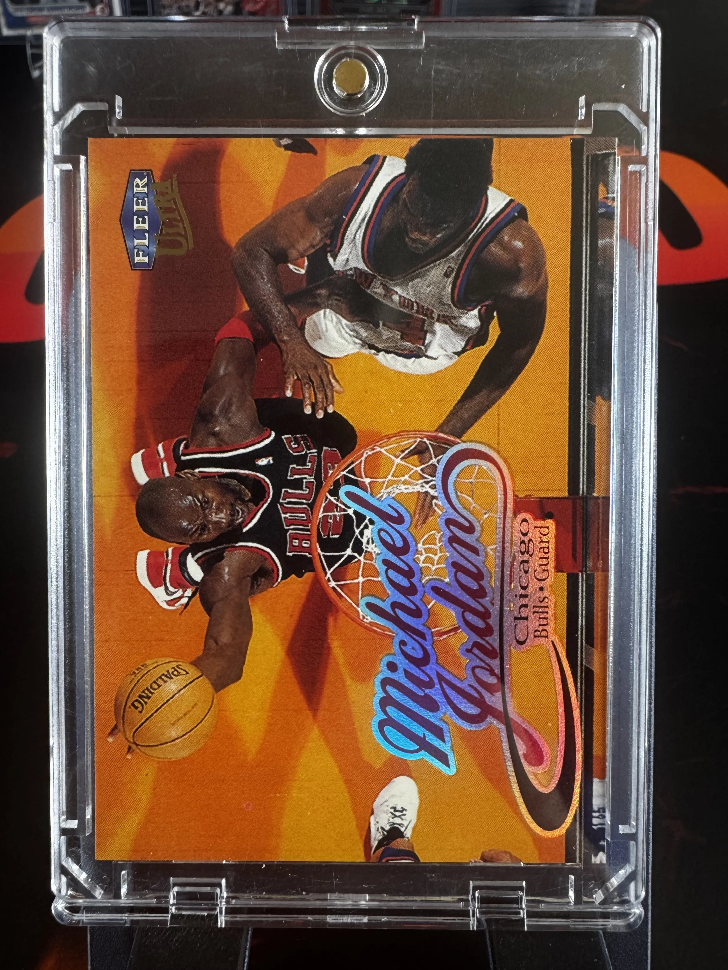 1998/99 Michael Jordan Fleer Ultra Holo Foil