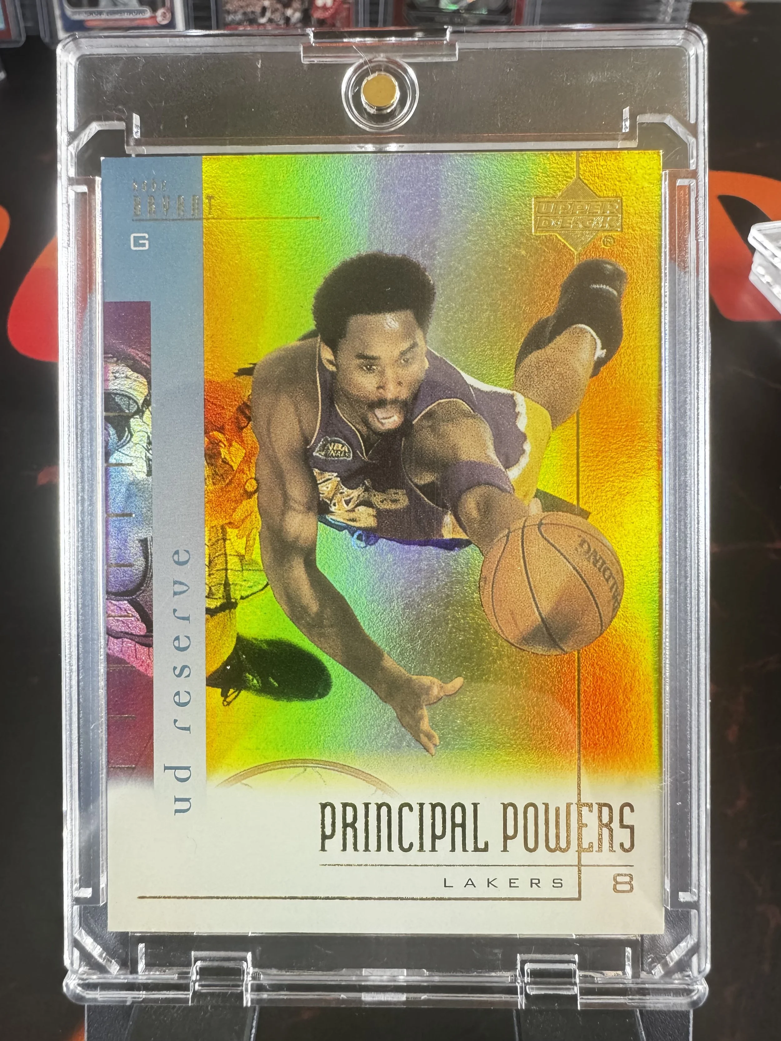 2001 Kobe Bryant Upper Deck Principal Powers