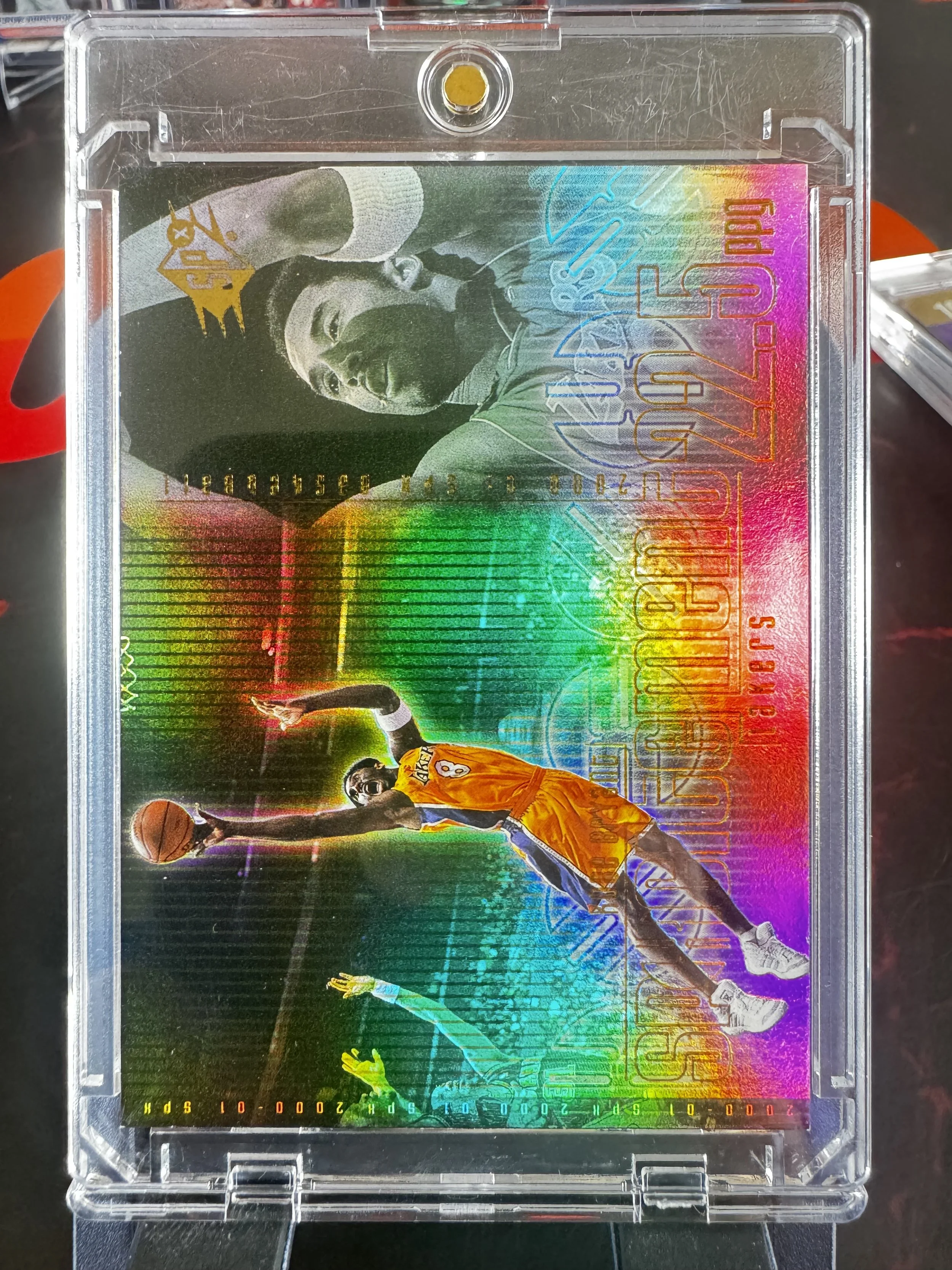 2000/01 Kobe Bryant Upper Deck “SPXCITEMENT” Refractor Holo