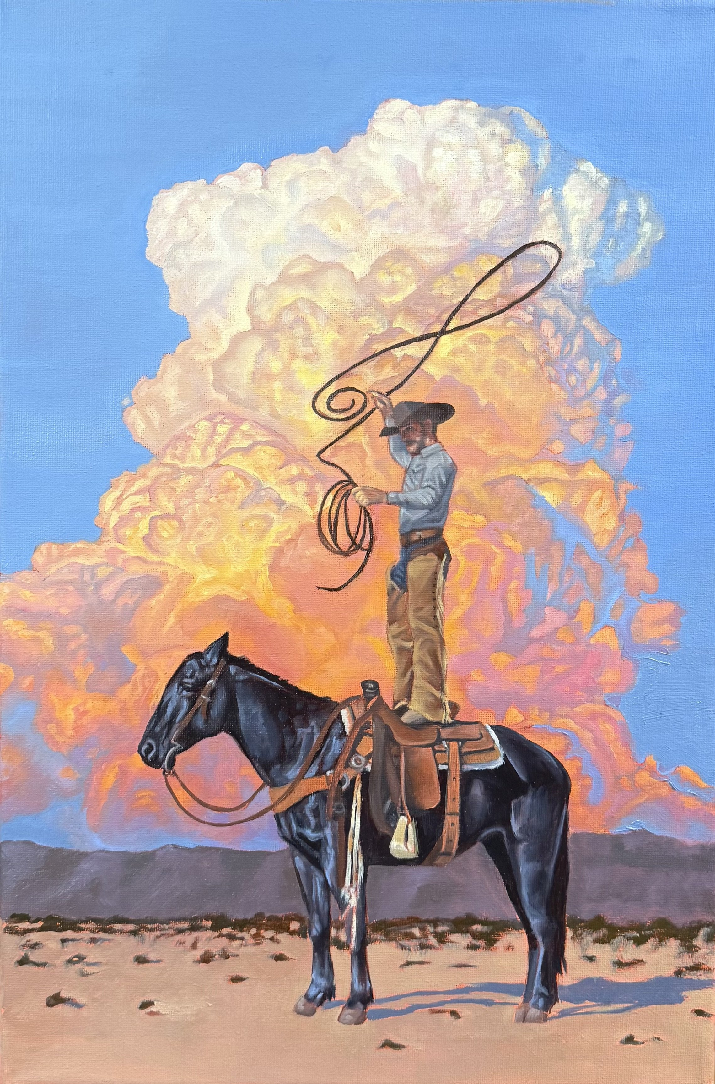 Cloud Wrangler Giclee Print
