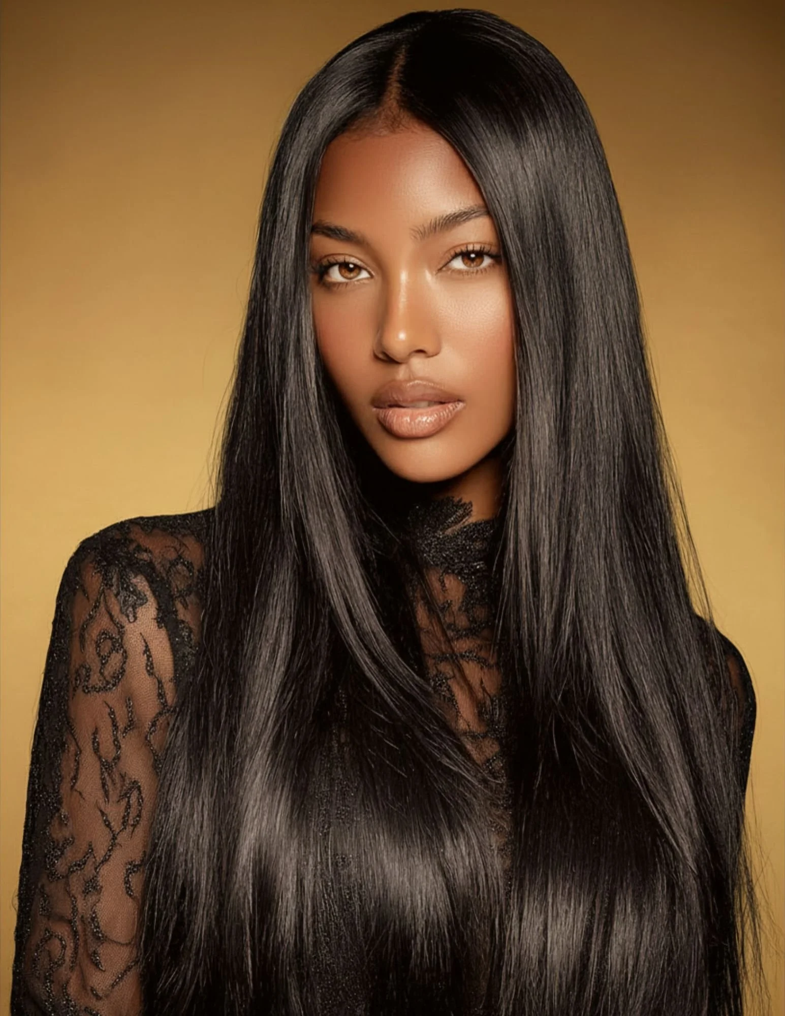 Straight HD Lace Front Wig