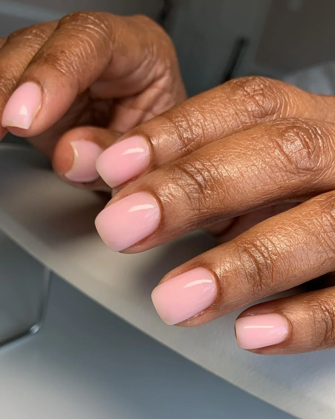 Structured Gel Overlay Manicure