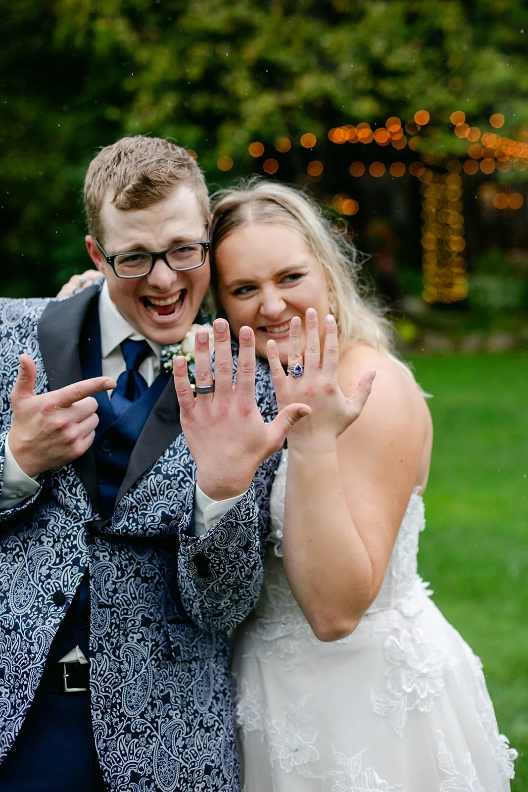 A Rainy &amp; Rowdy Wedding at Whispering Trees Manor | Edinboro, Pennsylvania