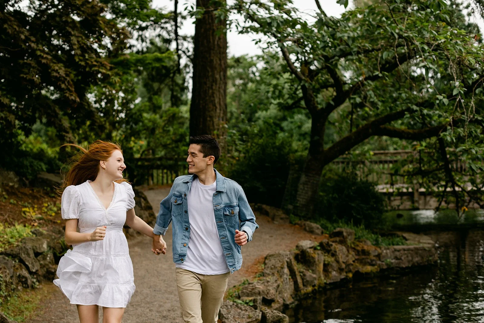 A Surprise Proposal at Crystal Springs Rhododendron Garden, Portland