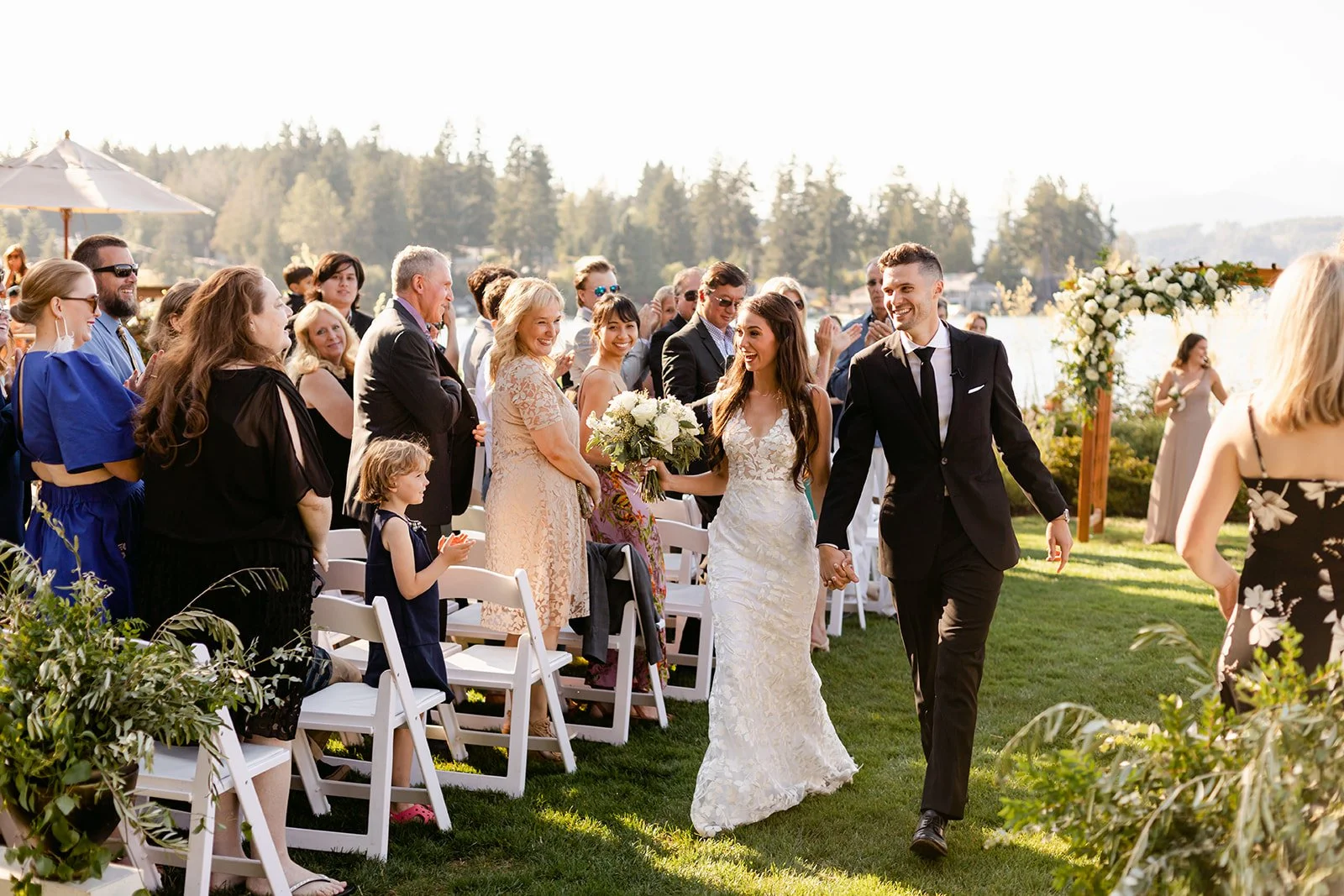 A Perfect Summer Day on Hood Canal — Wedding at Alderbrook Resort &amp; Spa