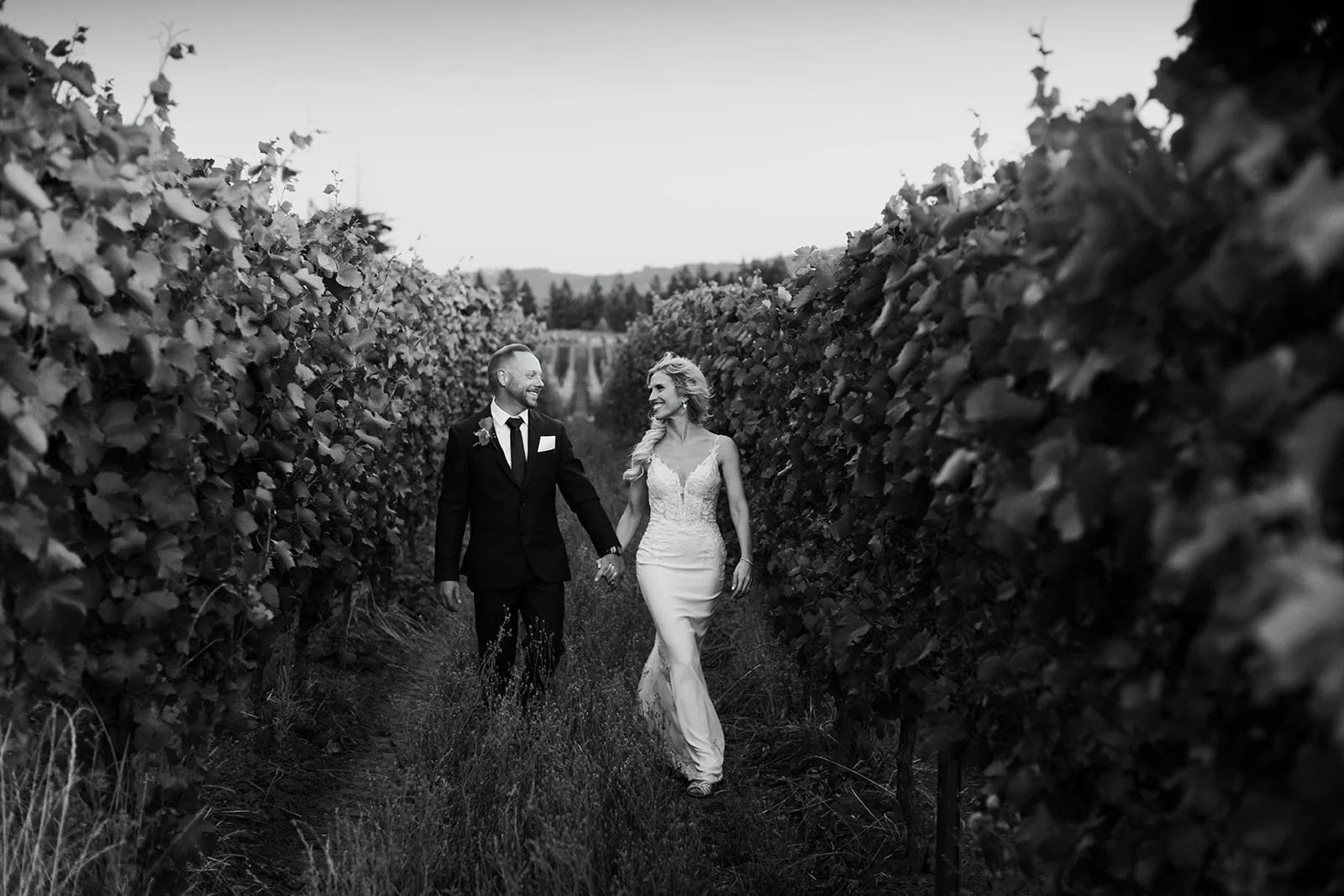 Willamette Valley Vineyard Wedding at La Belle Promenade | Oregon