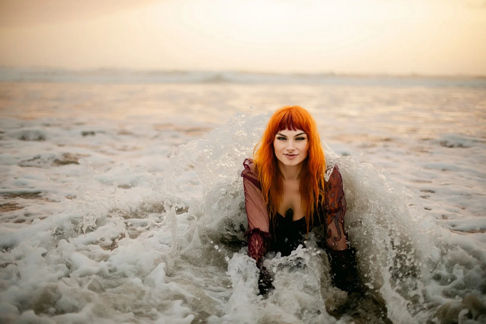 Dark &amp; Ethereal Oregon Coast Portraits | Pacific Northwest Photographer