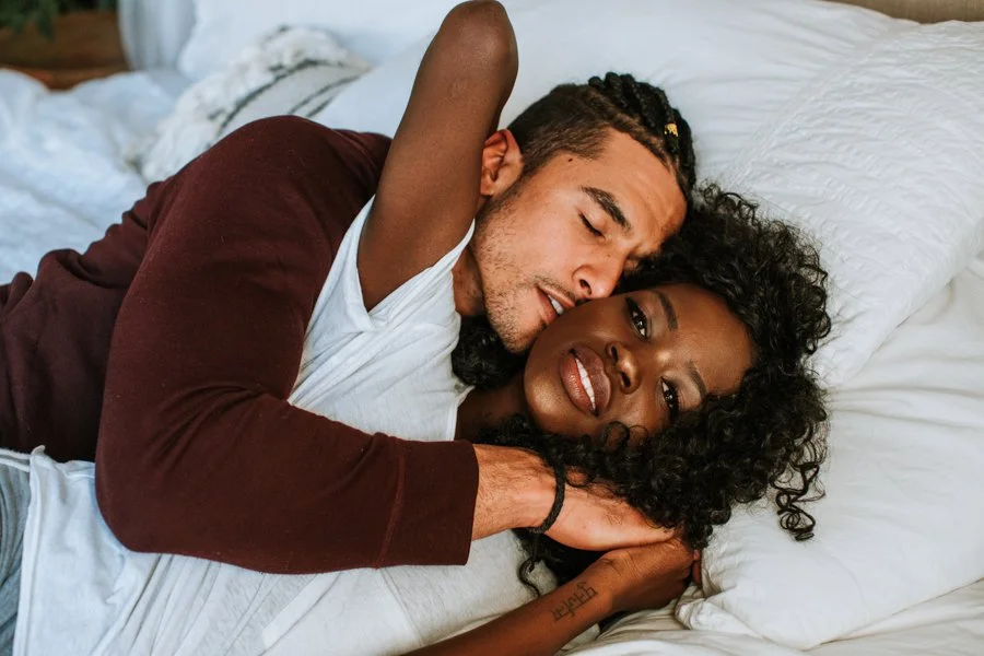 Dreamy Boise Couples Boudoir Session at 26th Street Studio