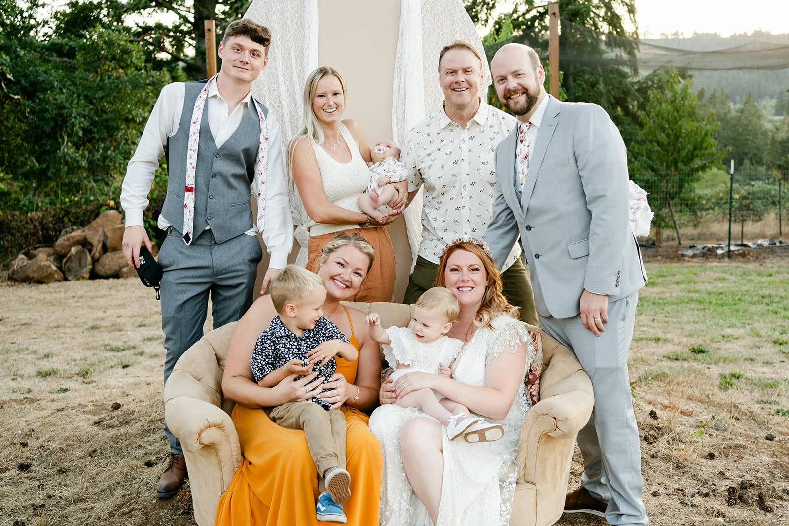 From Silver Falls to Sunset: Cassie &amp; Sean's Perfect Oregon Wedding Day