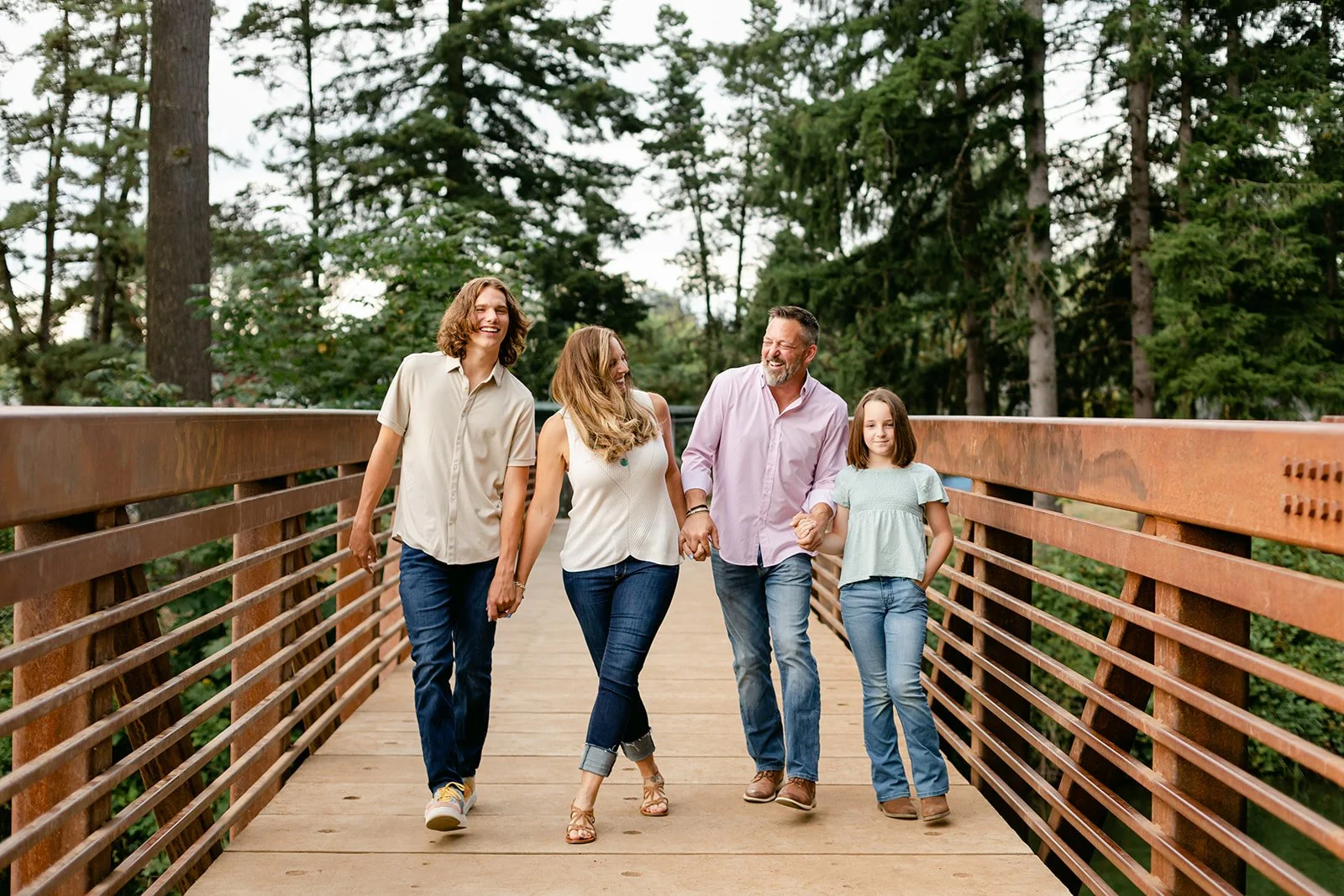 Lacamas Lake Family Session | A Blended Family and the Best Golden Hour in Washington