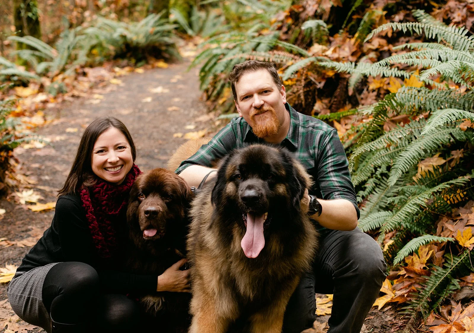 Murphy McGuinness, Finn McCool &amp; the People Who Love Them | Dog Portraits in Hoyt Arboretum | Portland, Oregon