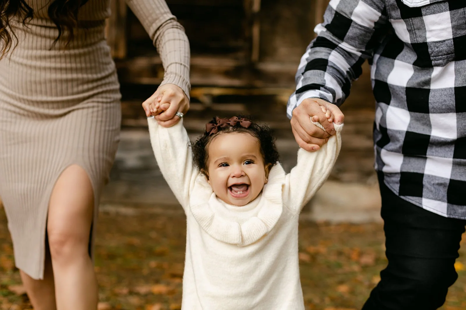 Three Generations | Andrea, Deion &amp; Myla's Family Session in Clackamas County, Oregon