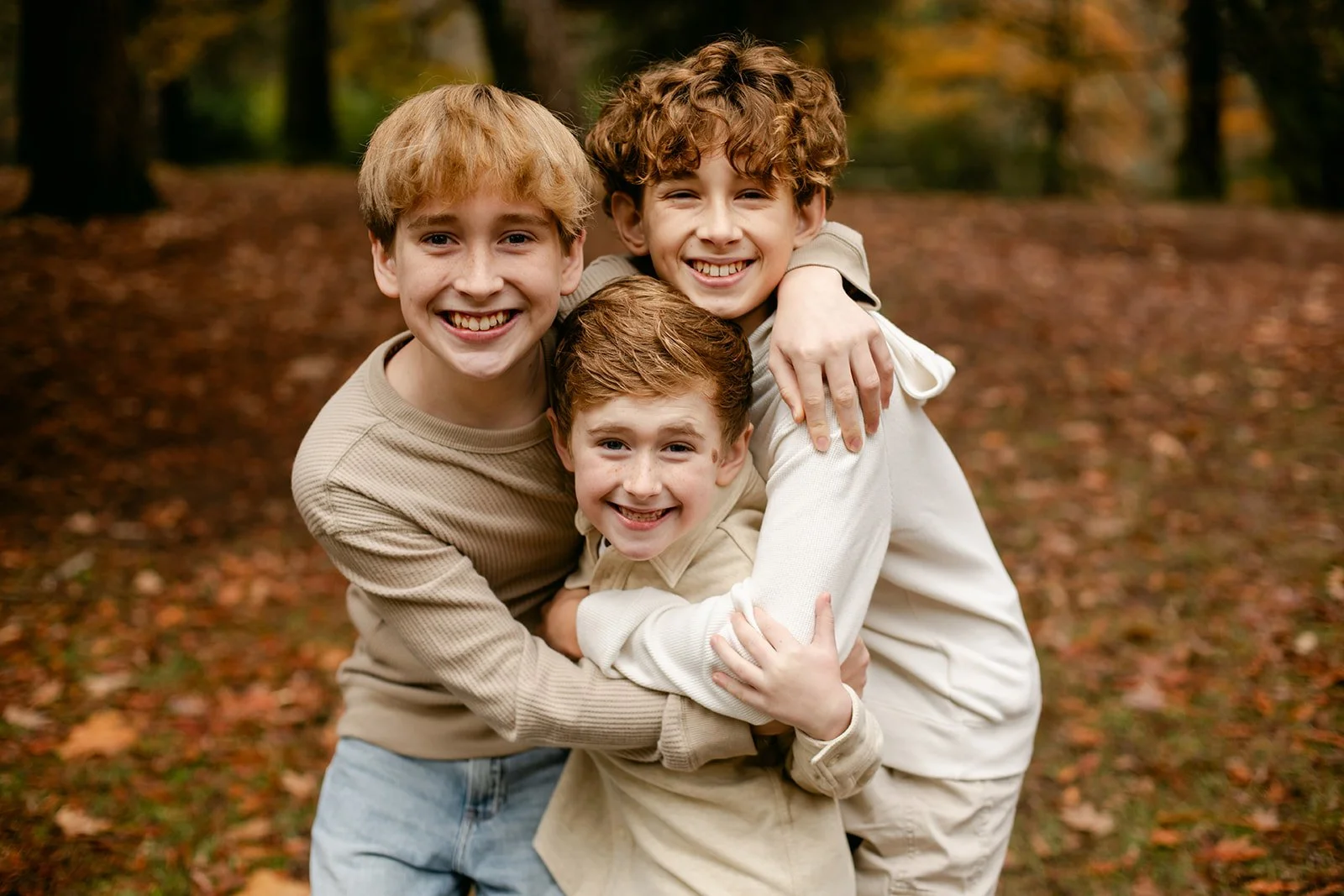 The McNeil Family | Three Boys &amp; Laurelhurst Park