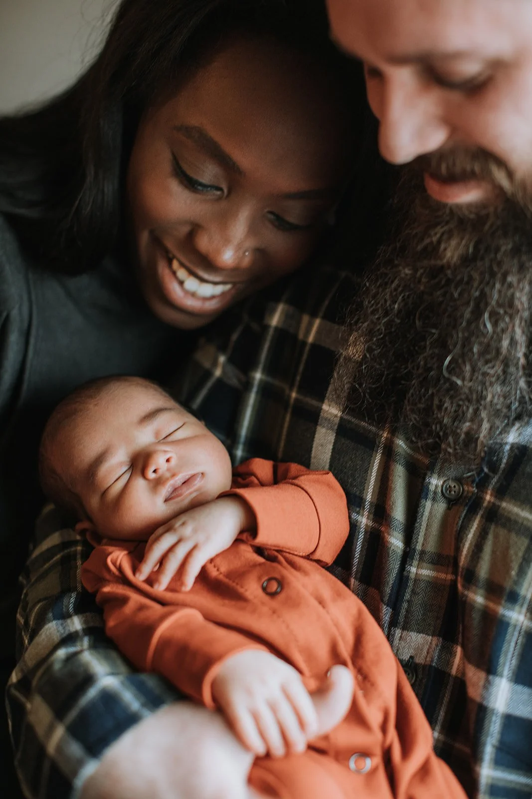 The Smallest Things Hold the Biggest Love | In-Home Family Session with Baby