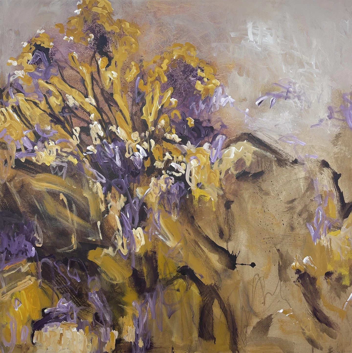 Subtle Reemergence - 48 x 48 in - $6000