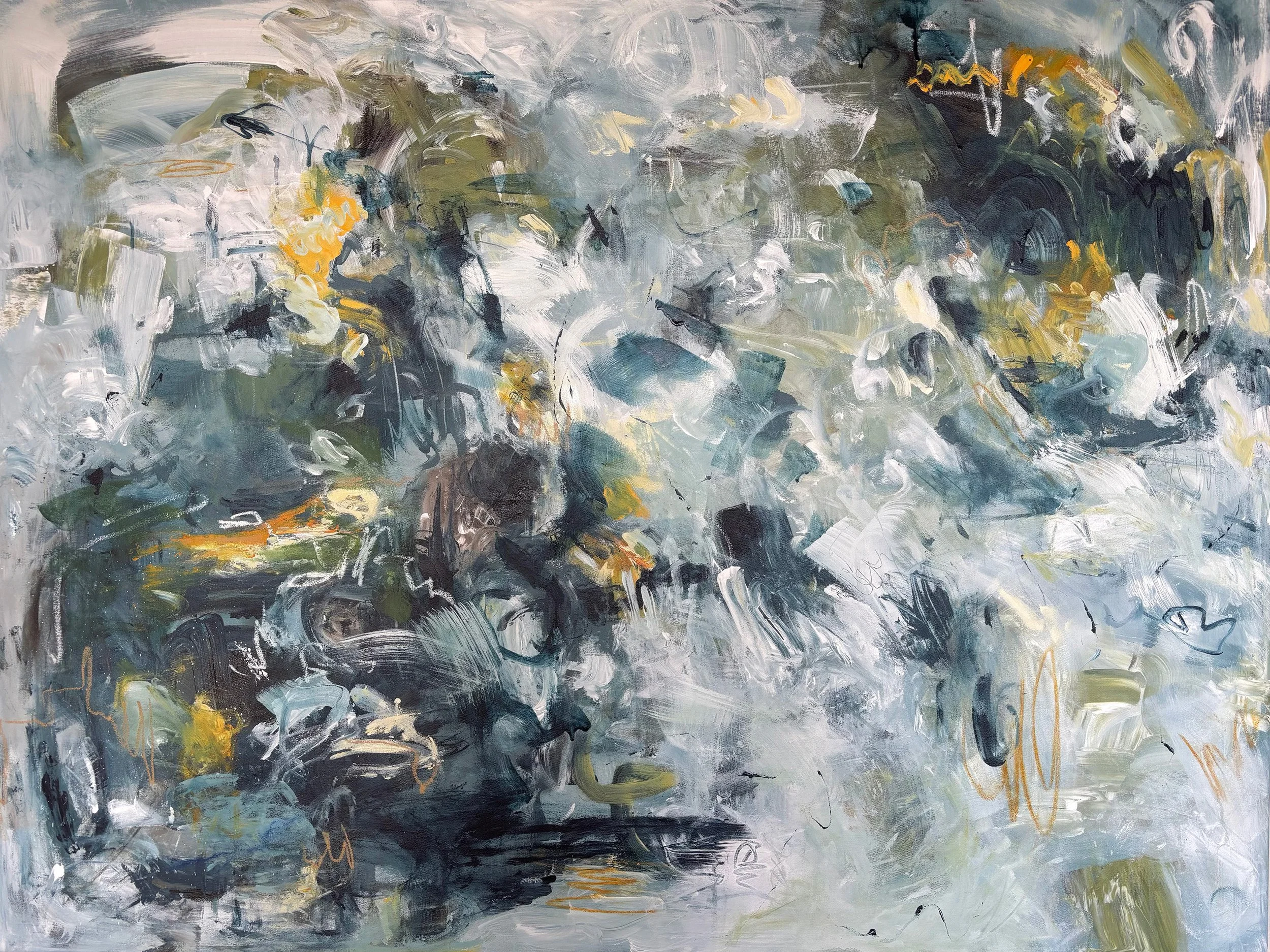 Below the Surface - 48 in. x 36 in. - $4500
