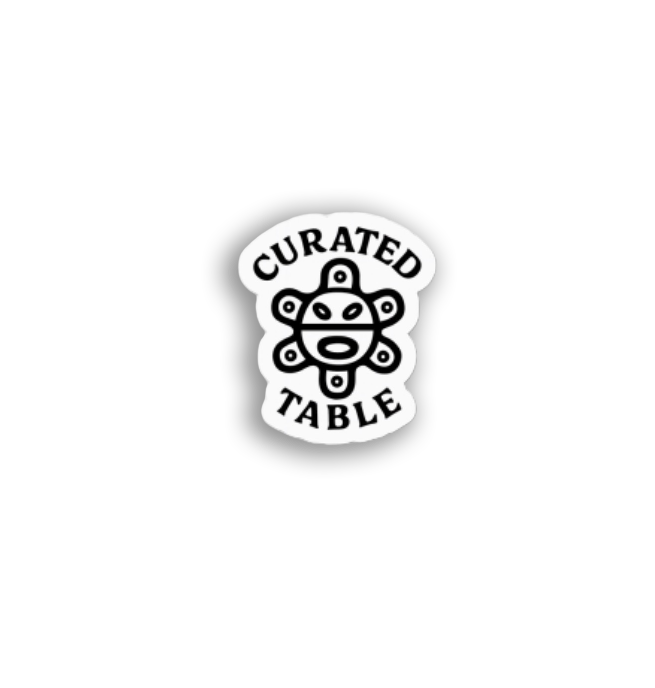 Curated Table Sticker