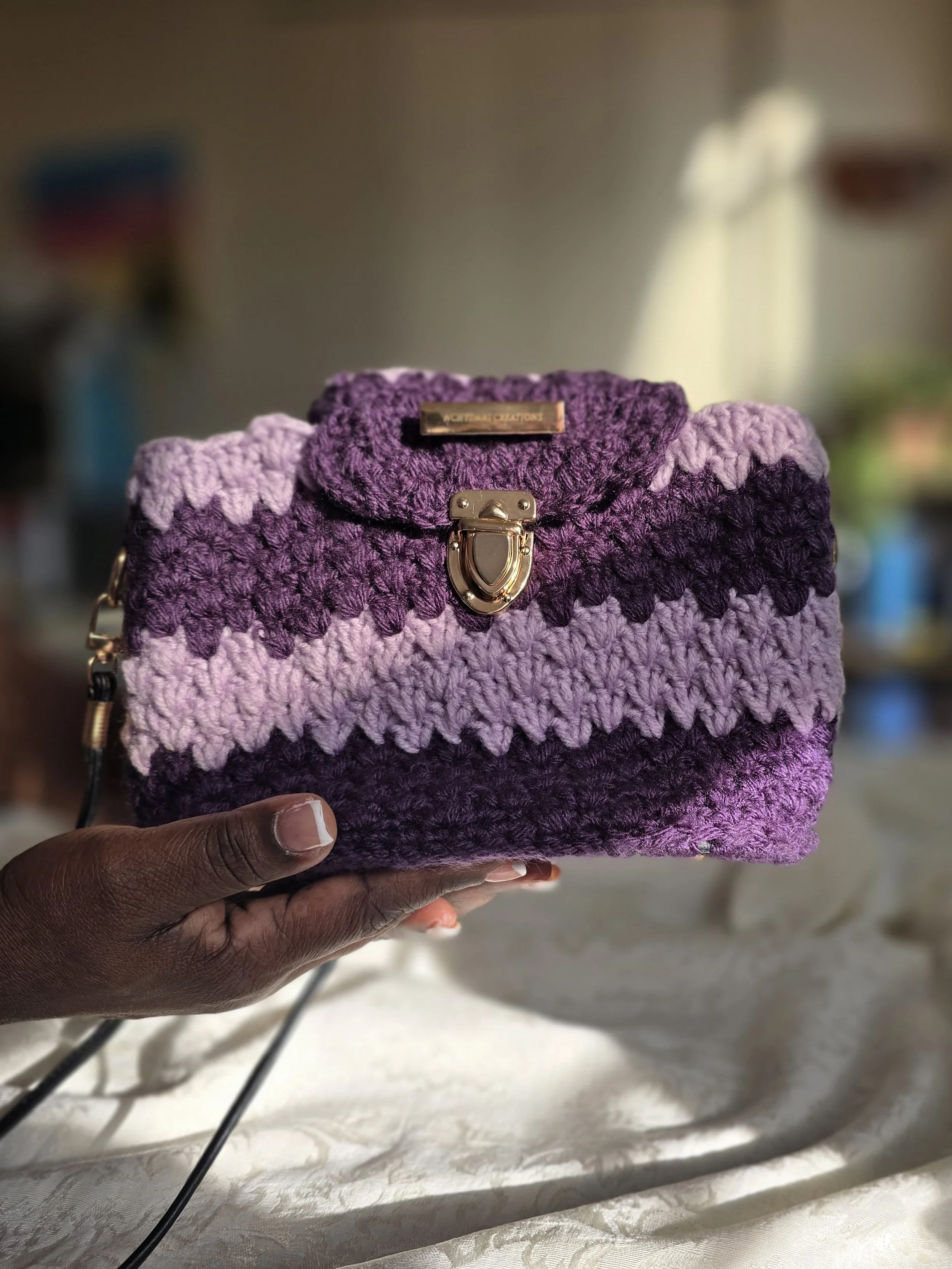 Amethyst Luxe Mini Bag