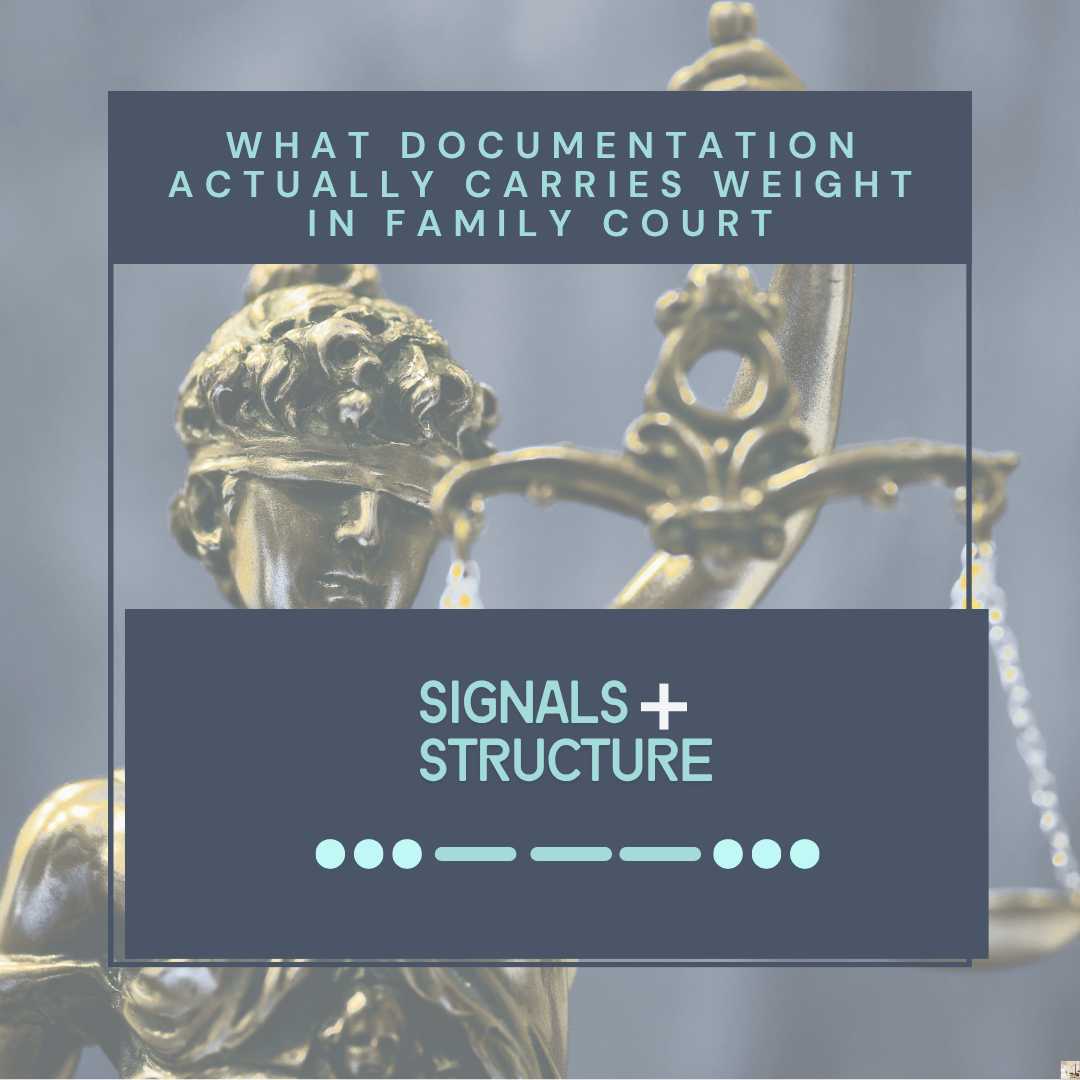 Myth: anything in writing helps your case. Reality: courts weight evidence in tiers. 