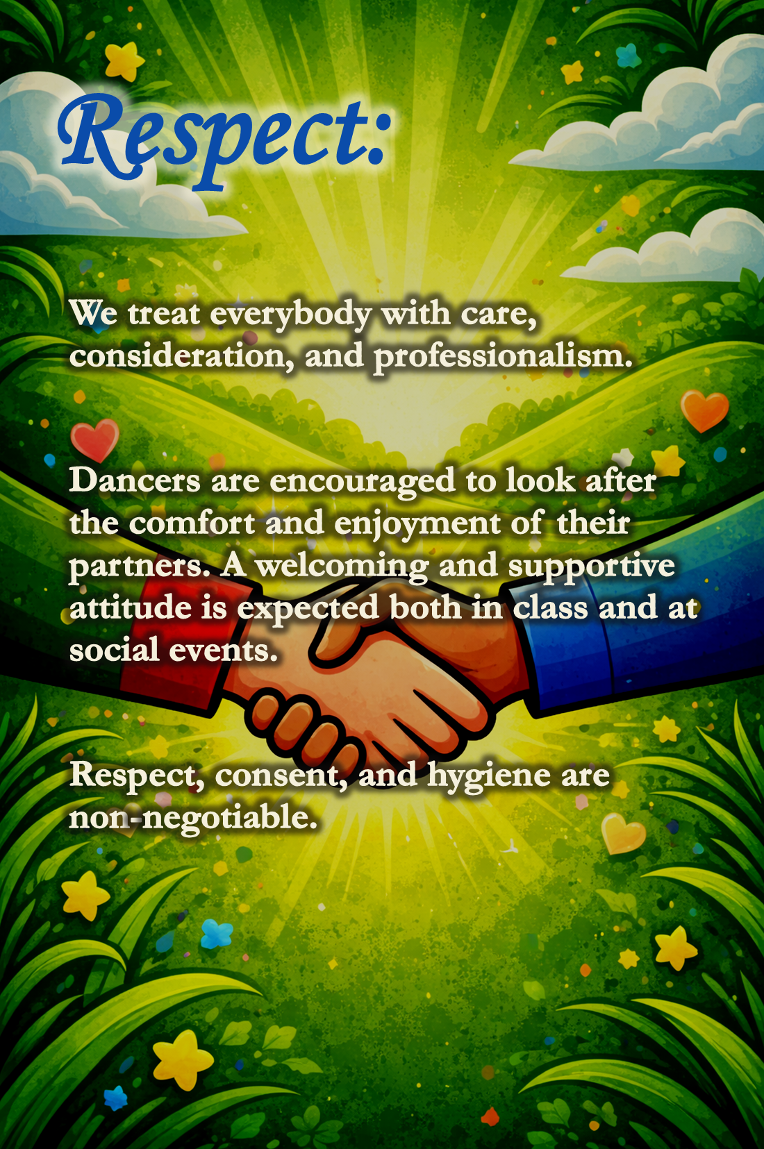 The way we teach and the culture we build in our classes is guided by a set of core values.