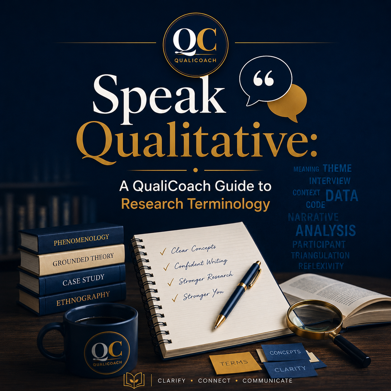 Speak  Qualitative : A Qualitative Guide to Research Terminology
