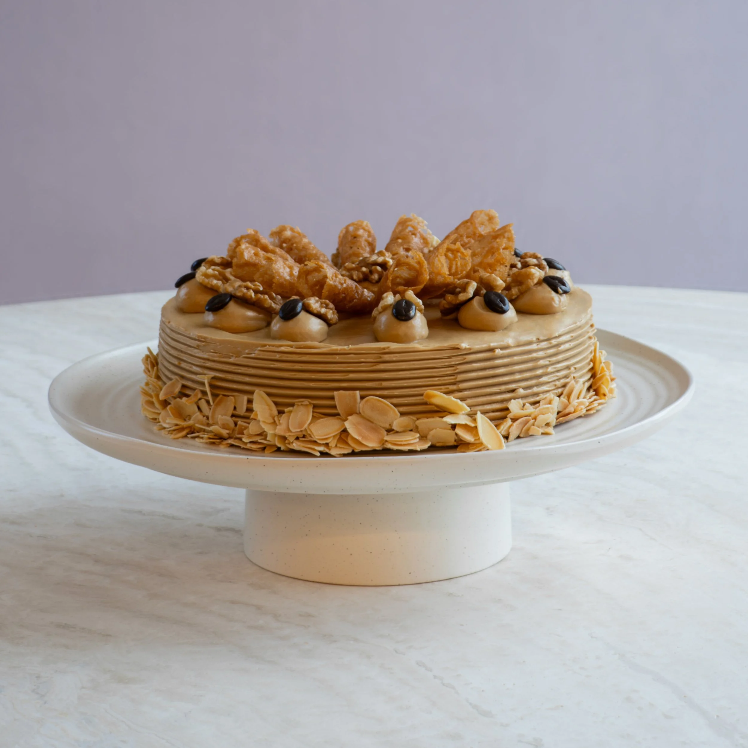 Coffee & Walnut Gateaux