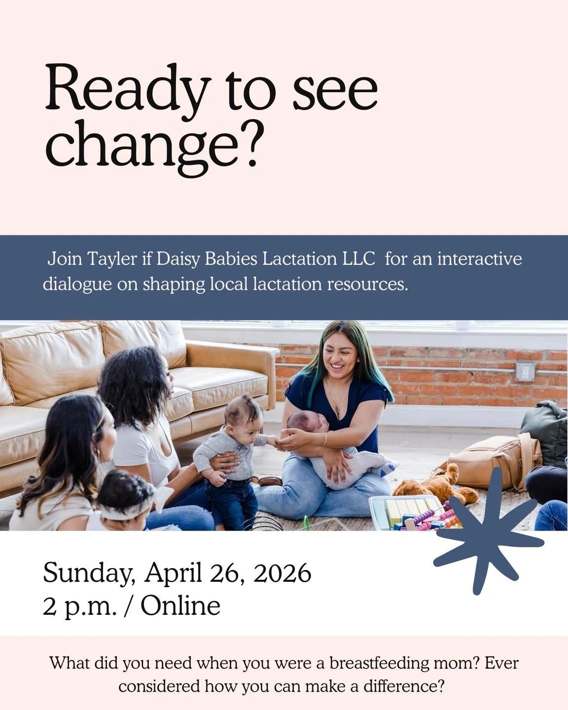 We know there are many challenges in the journey of motherhood in Ashland, KY, and the surrounding areas. 
&bull; Have you ever looked at the lactation resources in our area and wished there was more?
&bull; Have you needed help, only to find yoursel