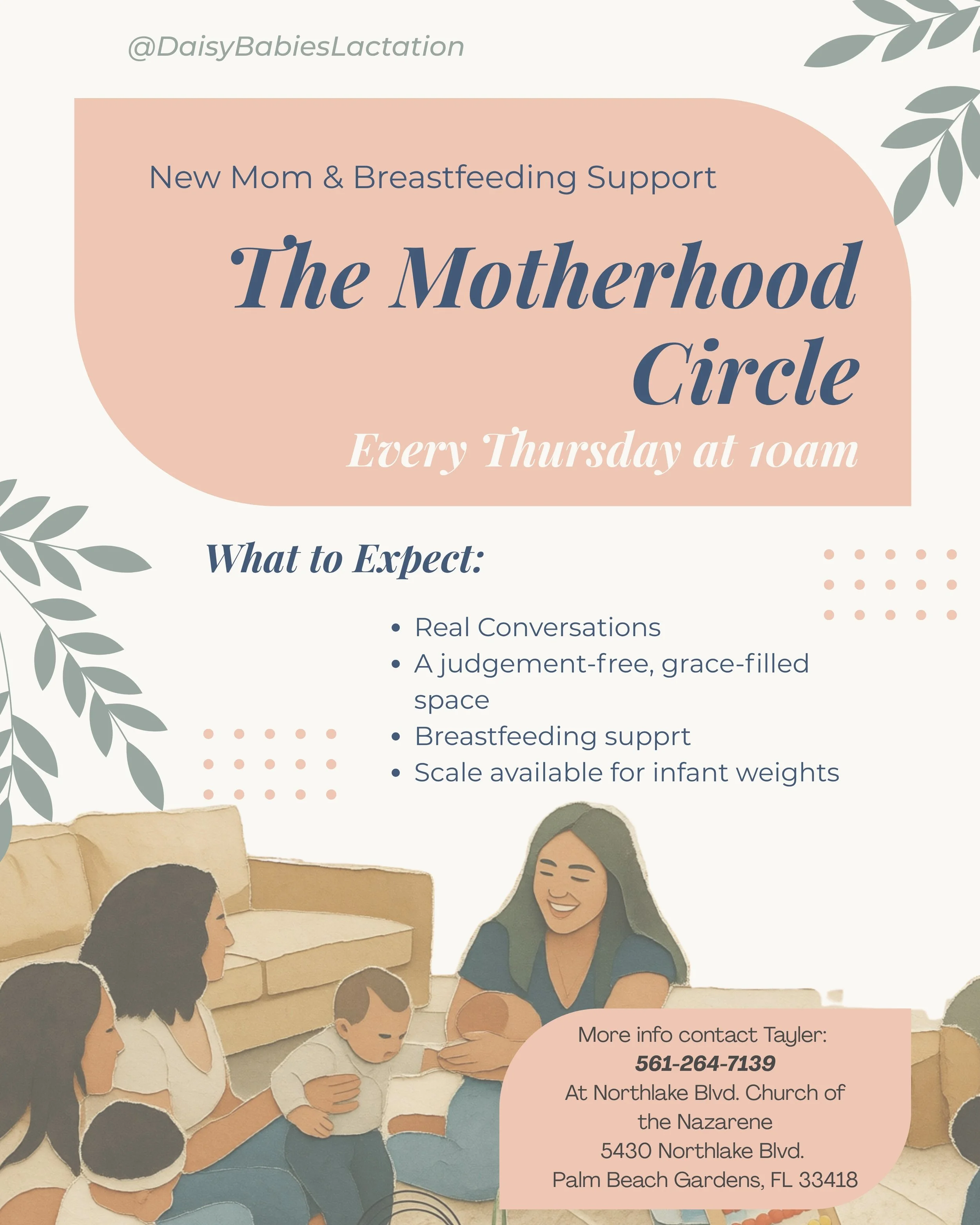 Motherhood Circle: In person support group