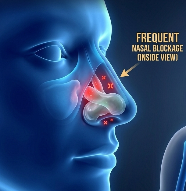 Sinus/ Nasal Blockage/ Phlegm
