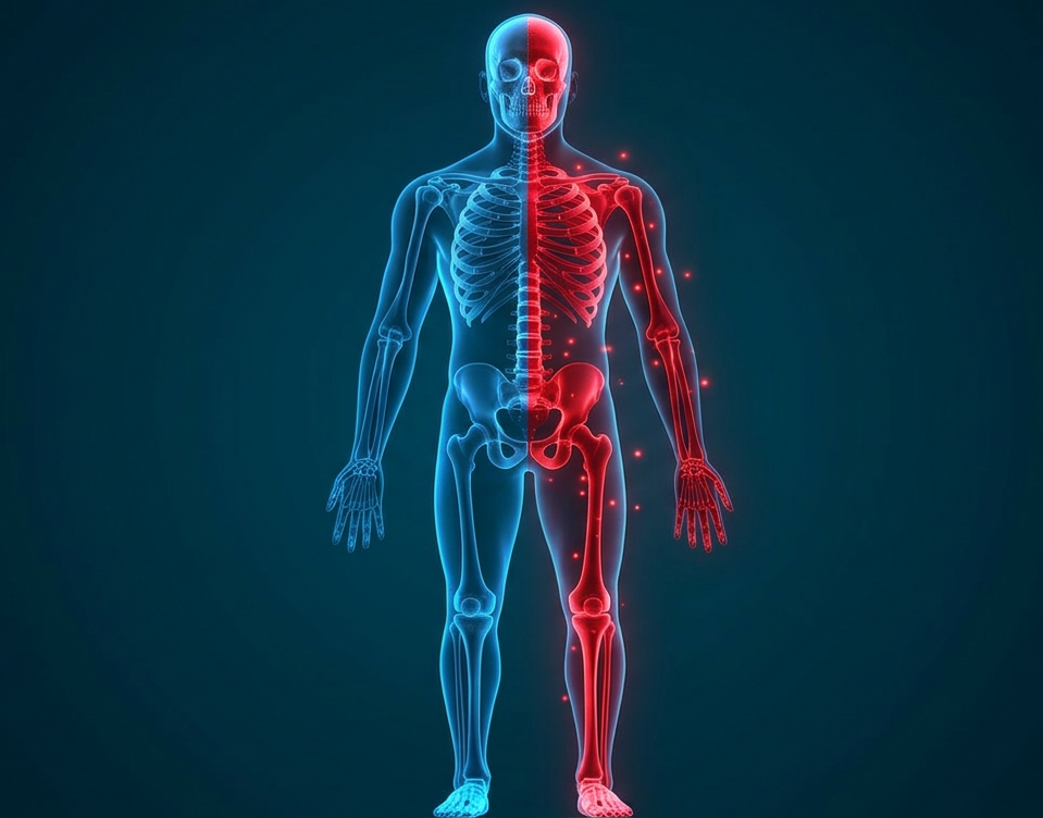Numbness on left or right sided of Body