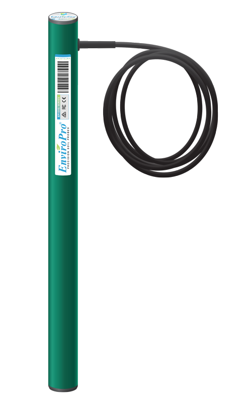 EnviroPro soil moisture probe used in OCM Agrisystems monitoring installations