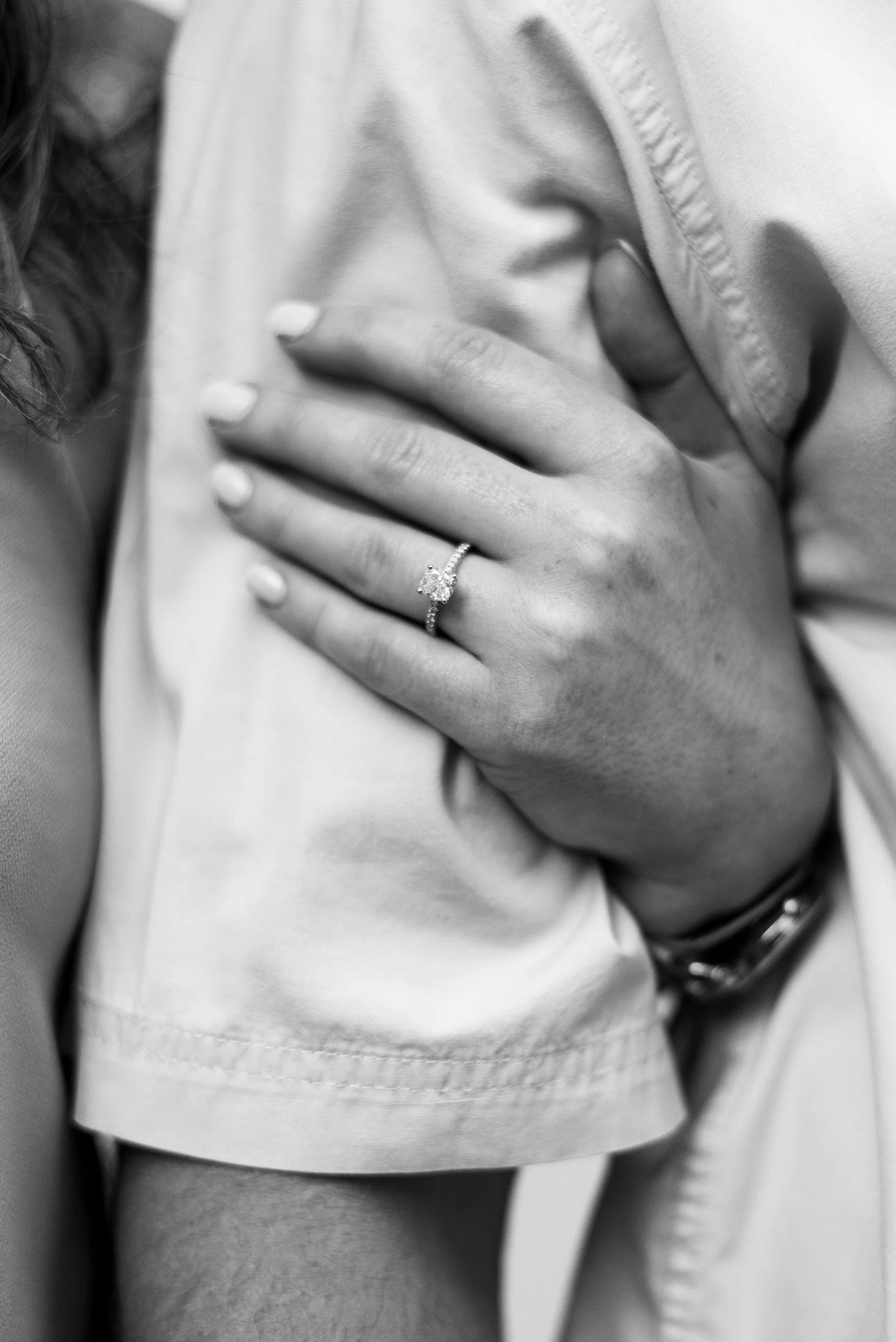 couple during proposal moment reflecting commitment and premarital counseling preparation