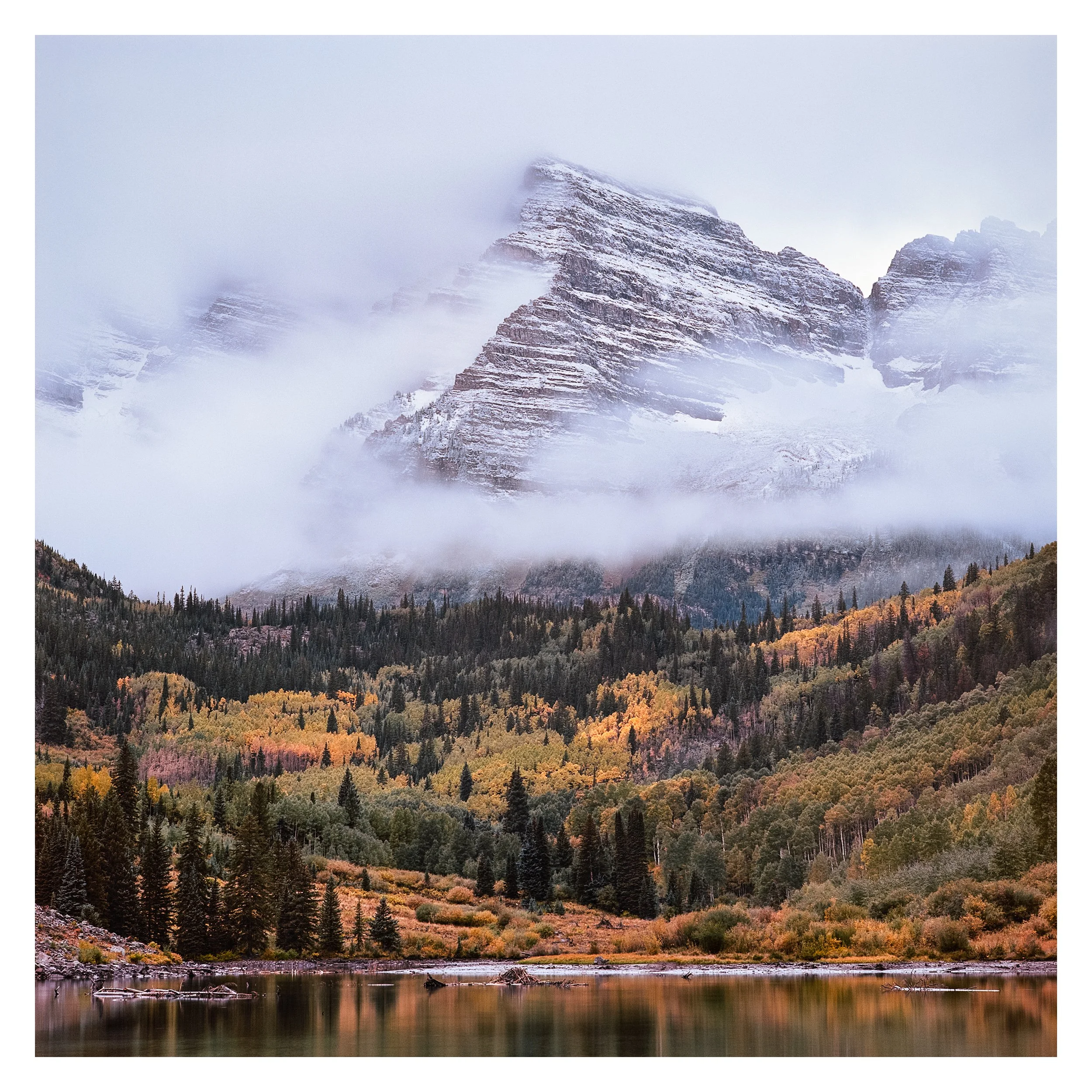 Storm Over Maroon Bells