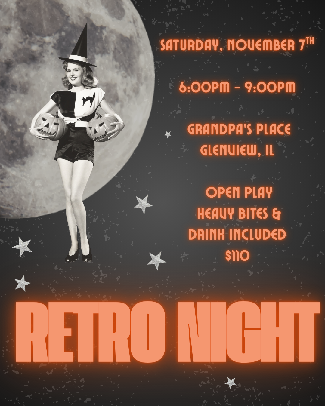 Retro Night Open Play // November 7