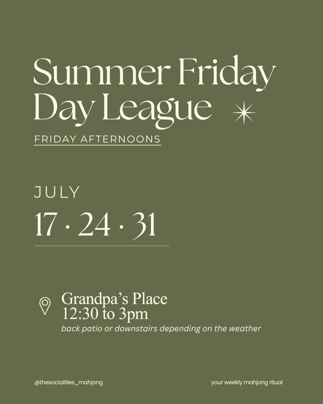 TST Summer League - July Day League