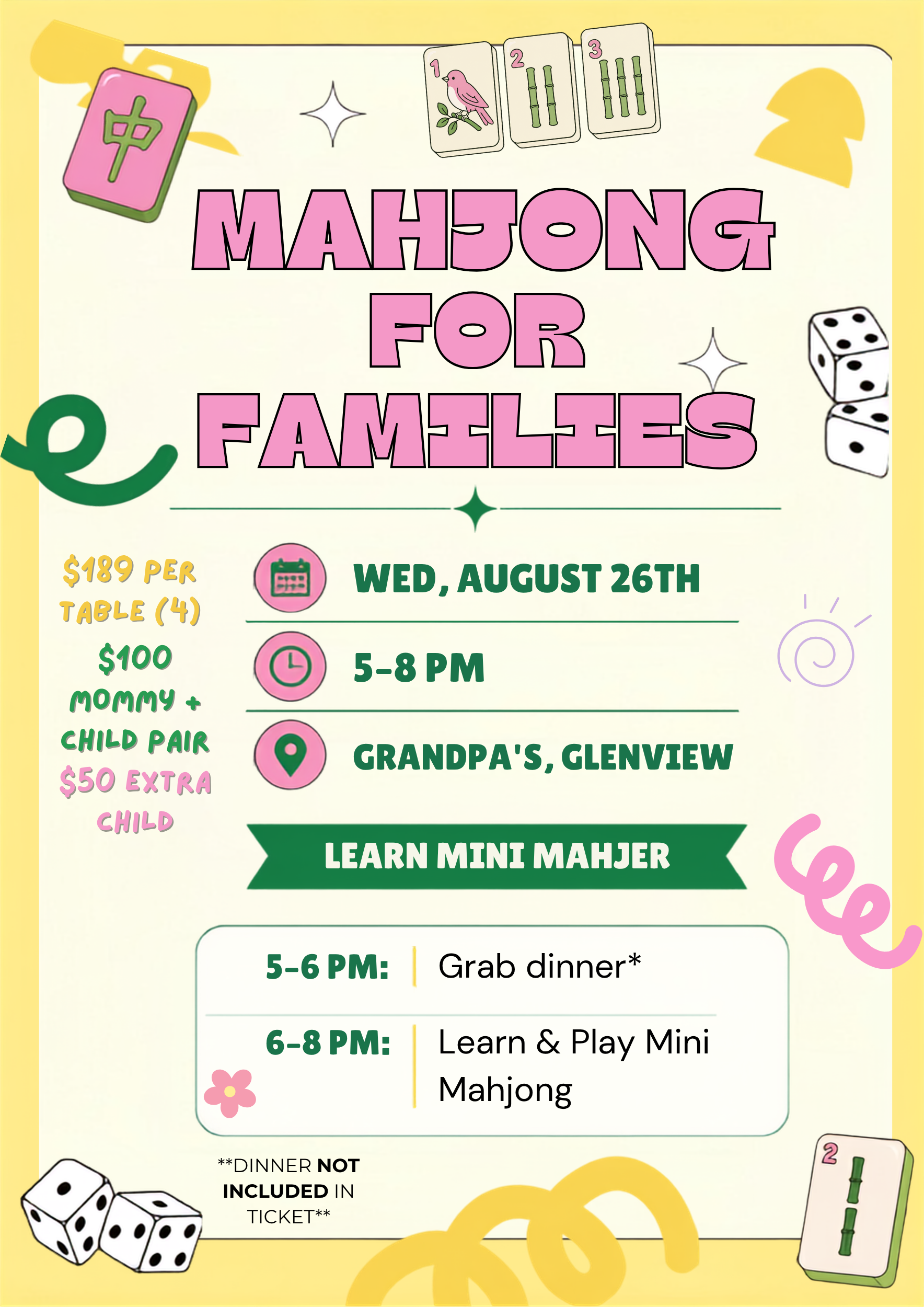 Mahjong 101 for Families 🀄💗