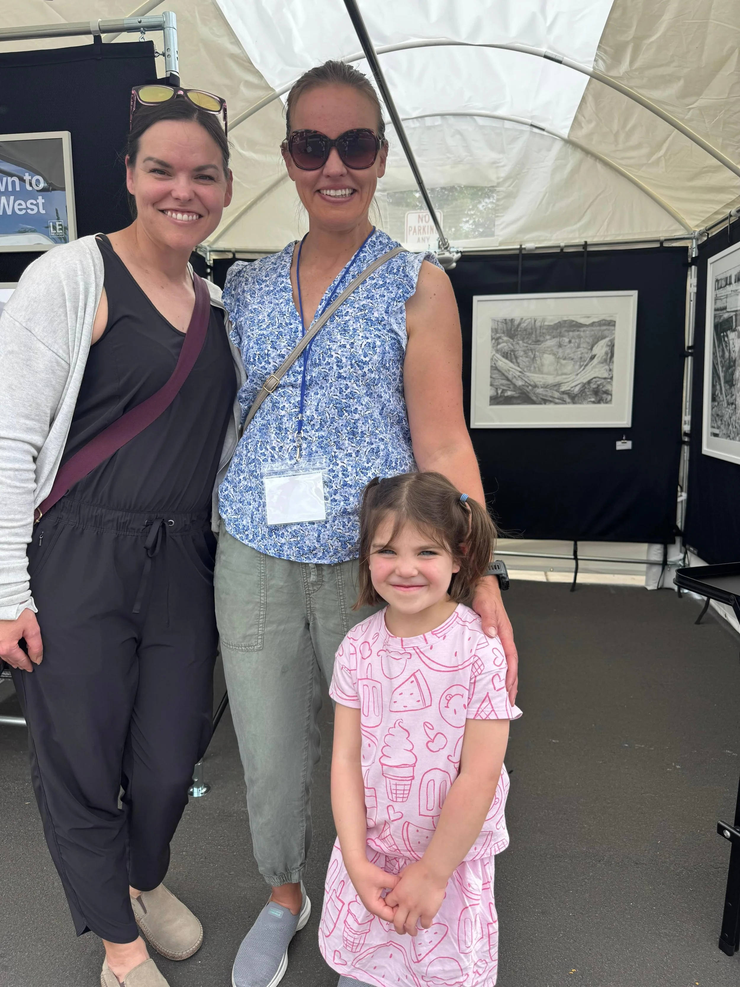What a weekend! Shout out to all my friends and family members who came out to the @denverartsfestival!