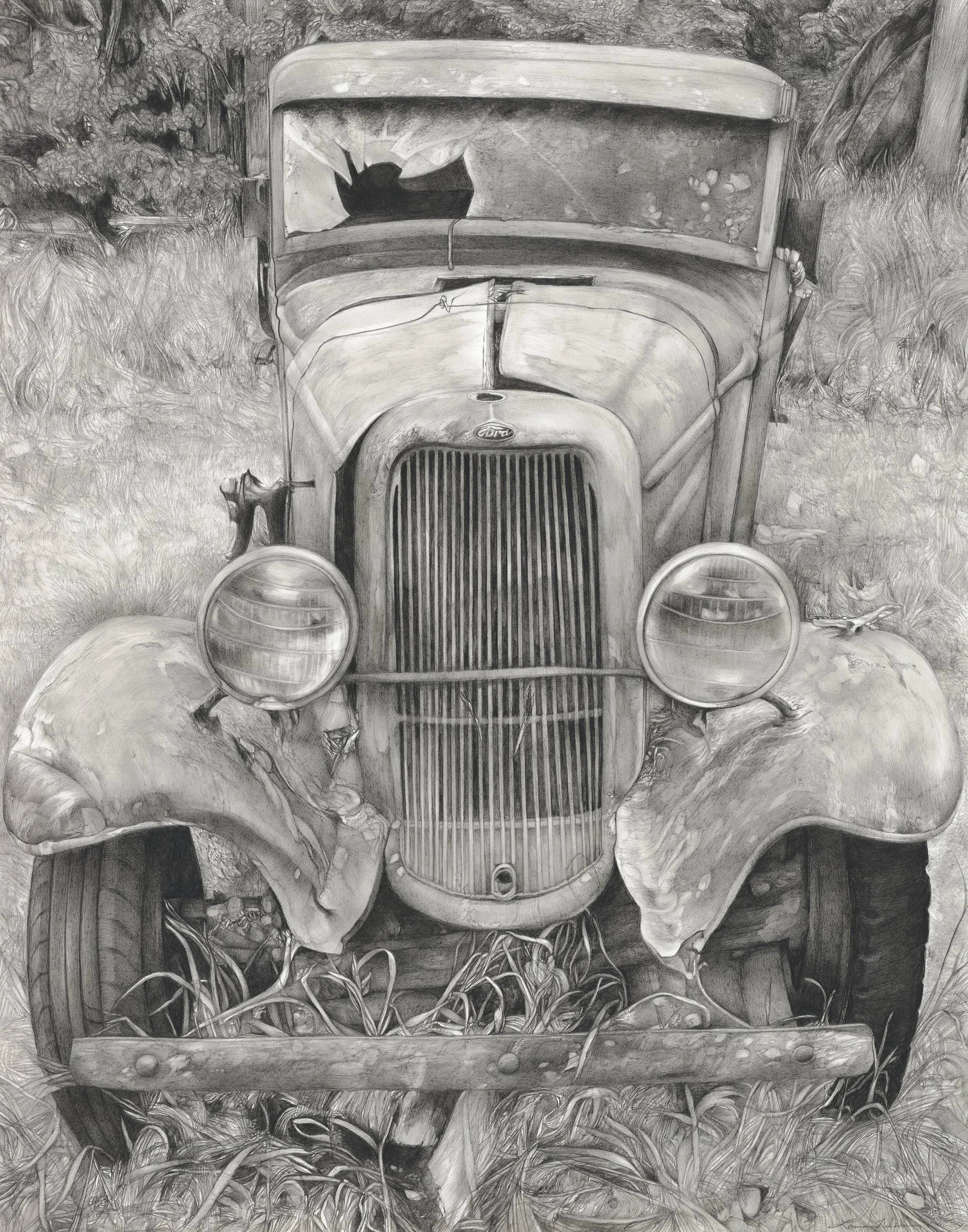Ford Truck at Buckner Orchard