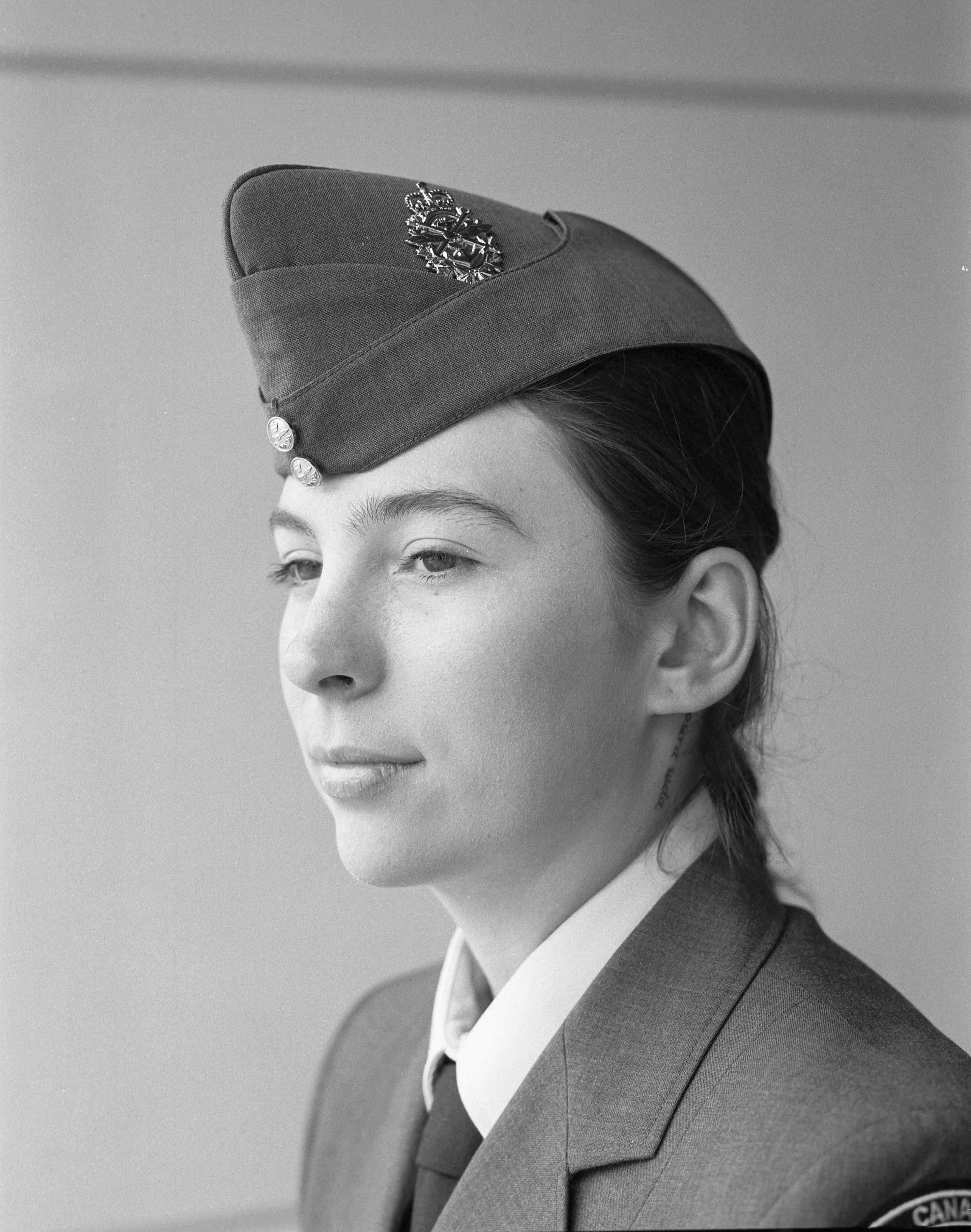 Pte. Jersey Jablonski, Canadian Forces Leadership and Recruit School, Saint-Jean-sur-Richelieu, Que., May 2, 2024.