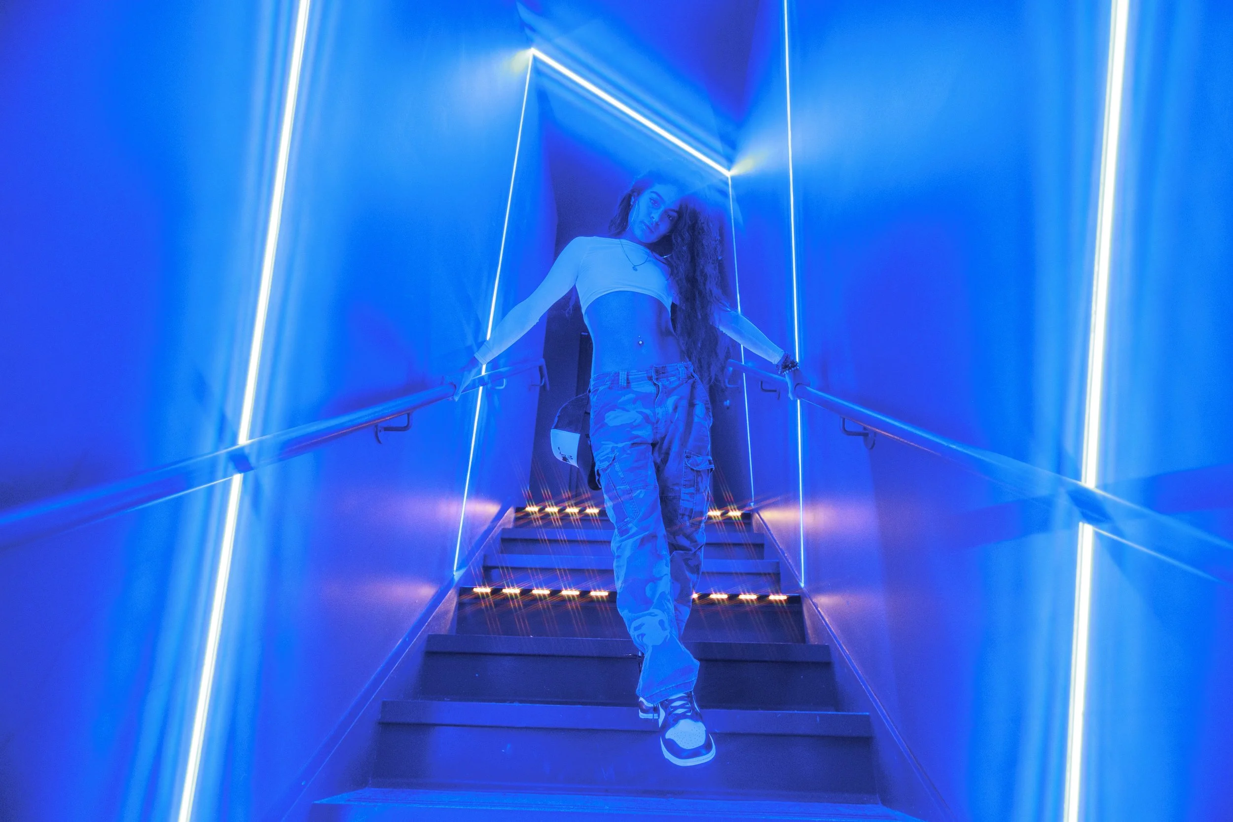 Jessie Reyez, backstage at History, Toronto, Nov. 30, 2022.