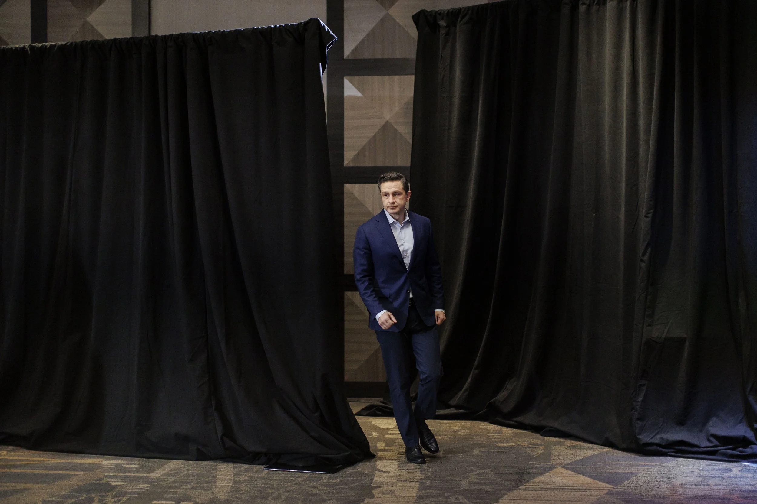 Conservative Party of Canada leader Pierre Poilievre, Toronto, Dec. 17, 2024.