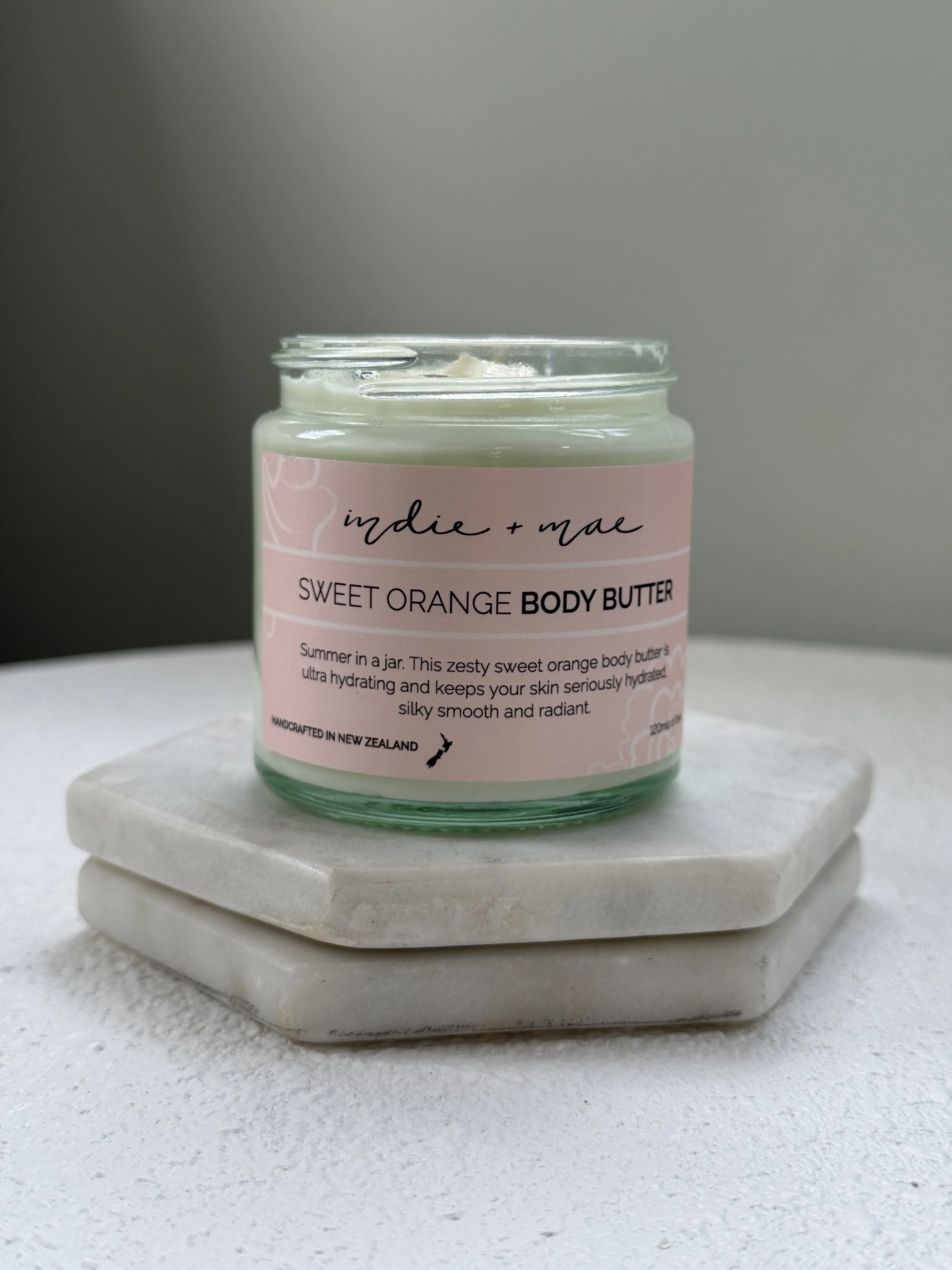 The Sweet Orange Body Butter from Indie and Mae
