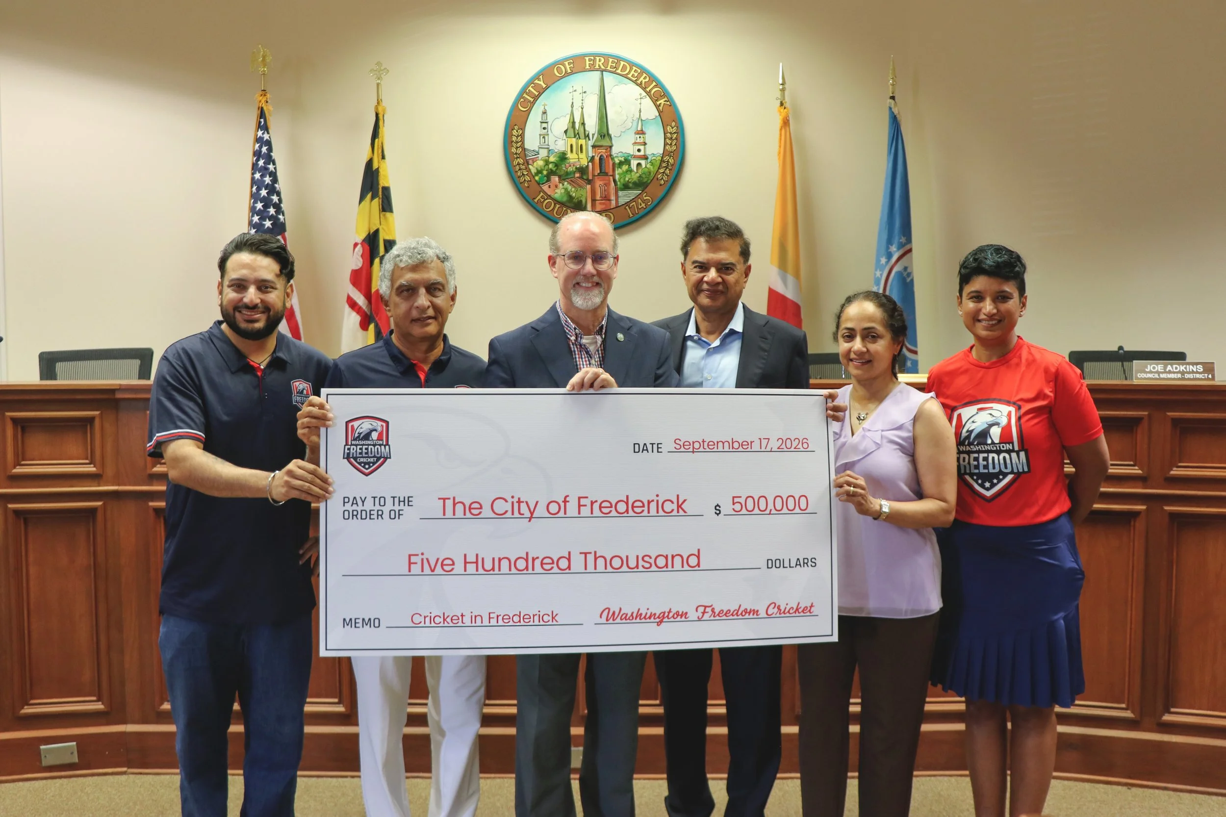 $500,000 Investment Marks Next Step for Frederick Cricket Park