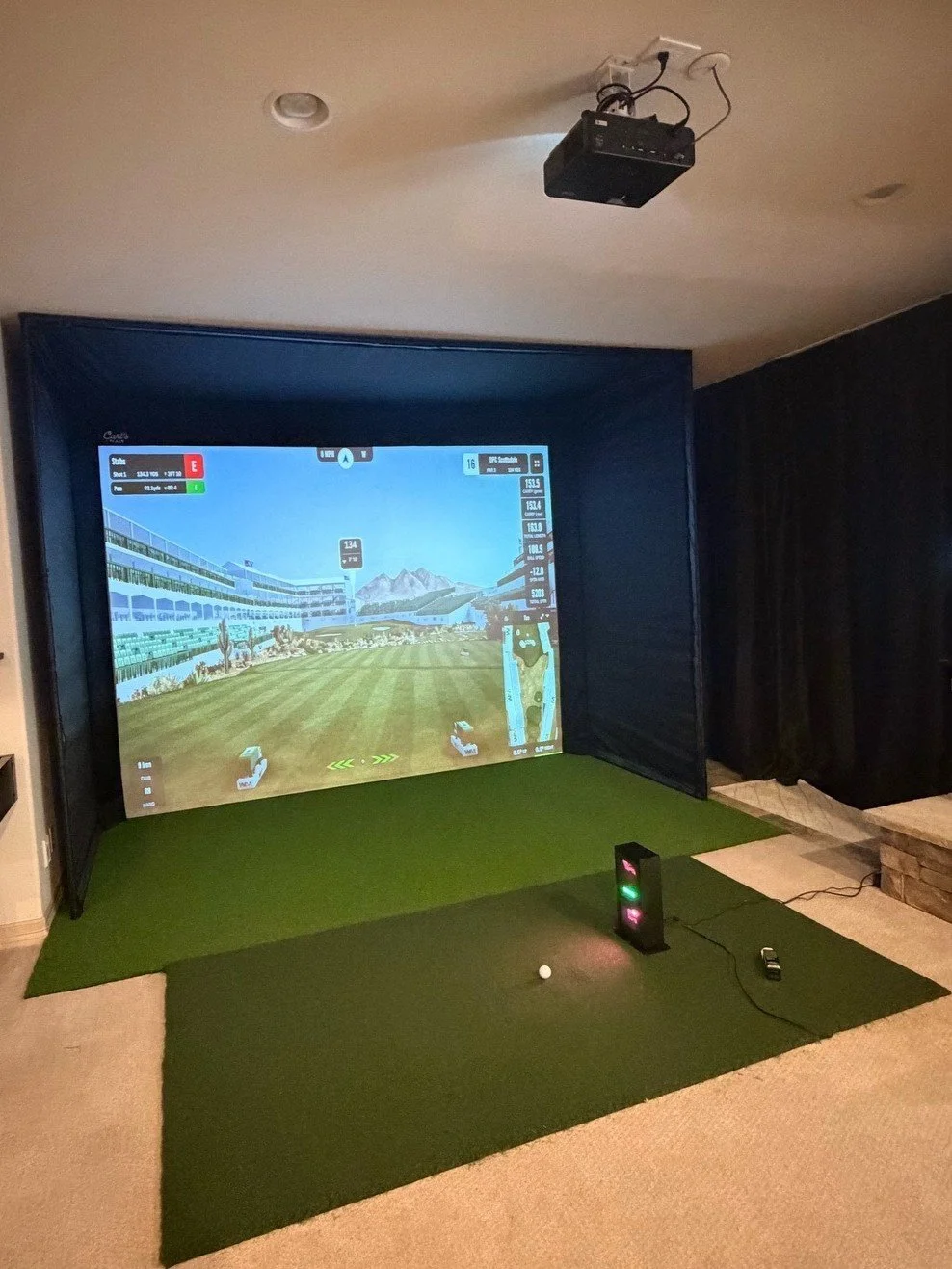 Sim Cages - Landing Turf & 4’ x 6’ Hitting Mat
