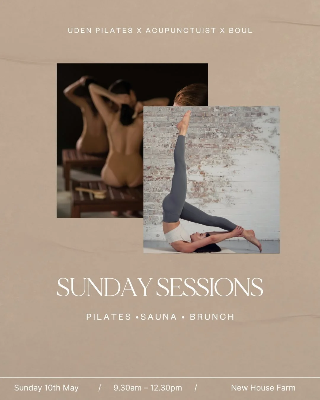 You asked, we listened - our much loved Slow Sunday Session returns this May ✨

A morning designed to soften, restore, and reconnect.
The perfect to gift yourself, or someone you love. 

Set within the serene beauty of the Acupuncturist Barn at New H